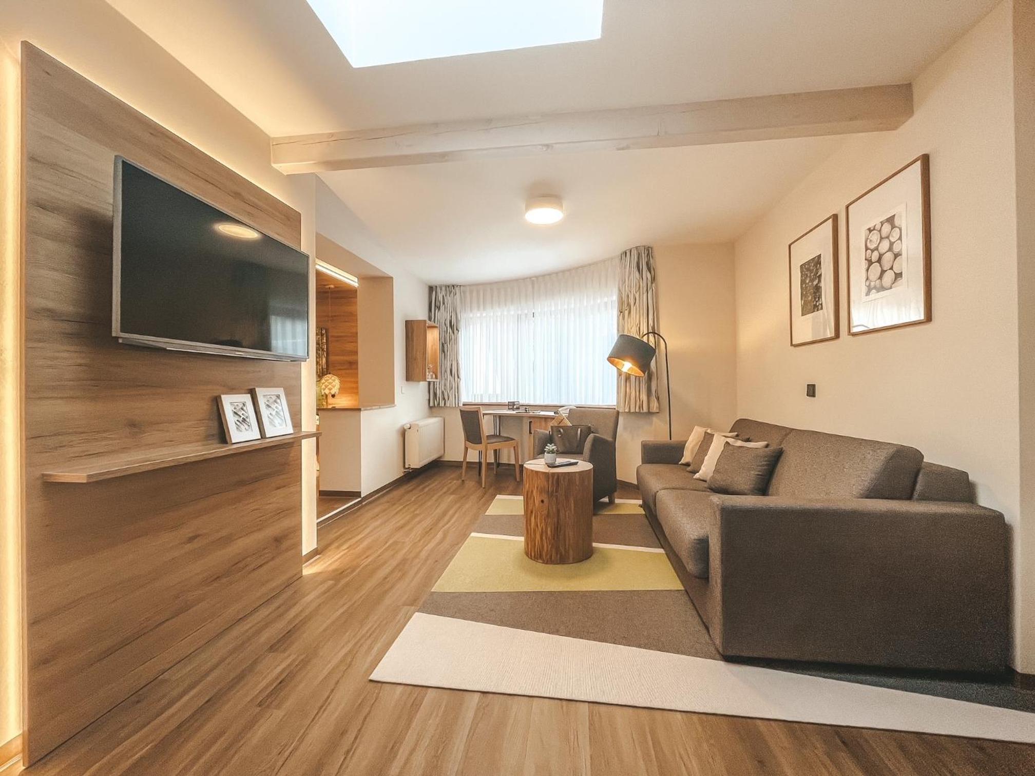 Family Room with Mountain View