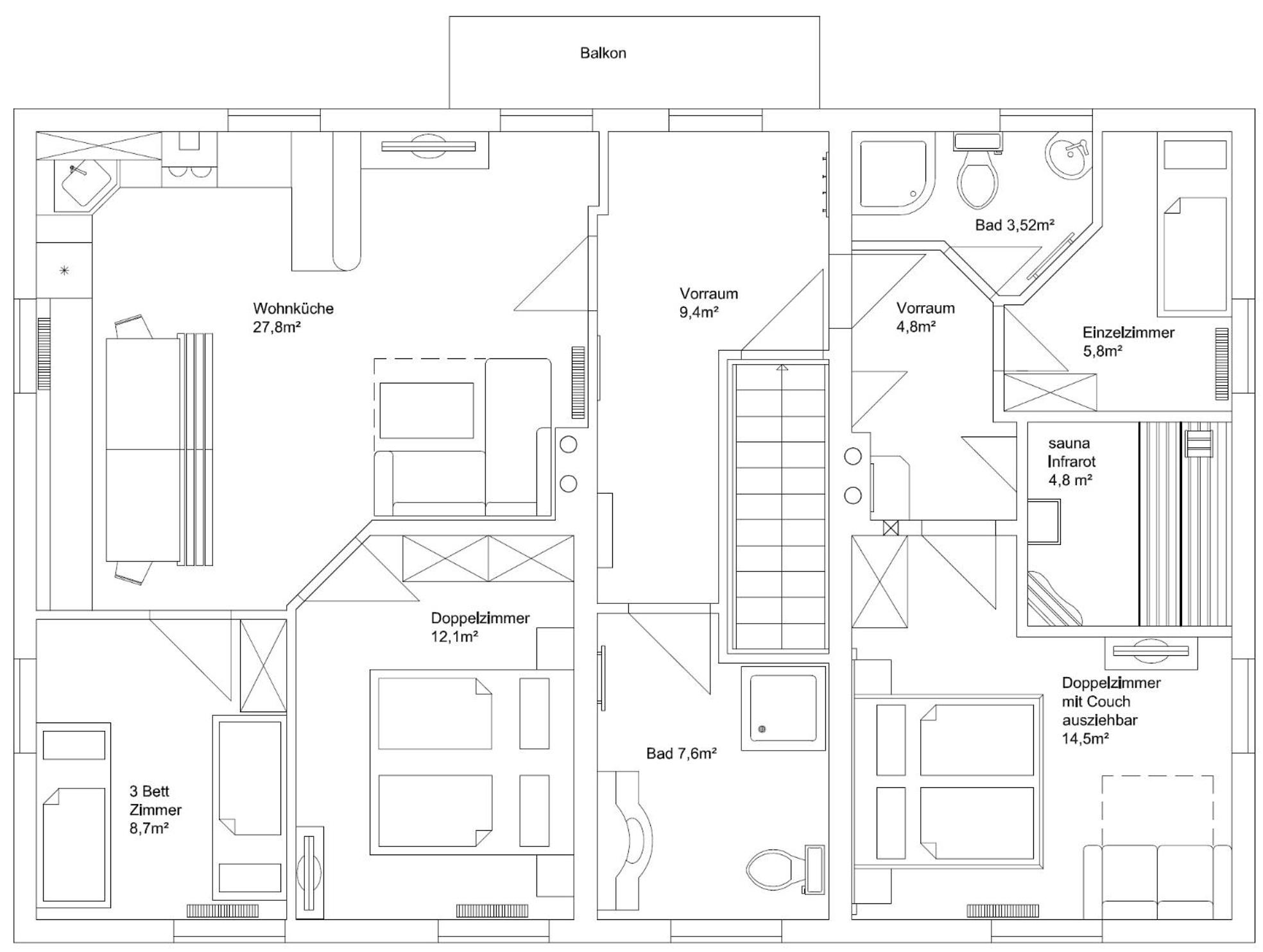 Apartment with Balcony photo 3
