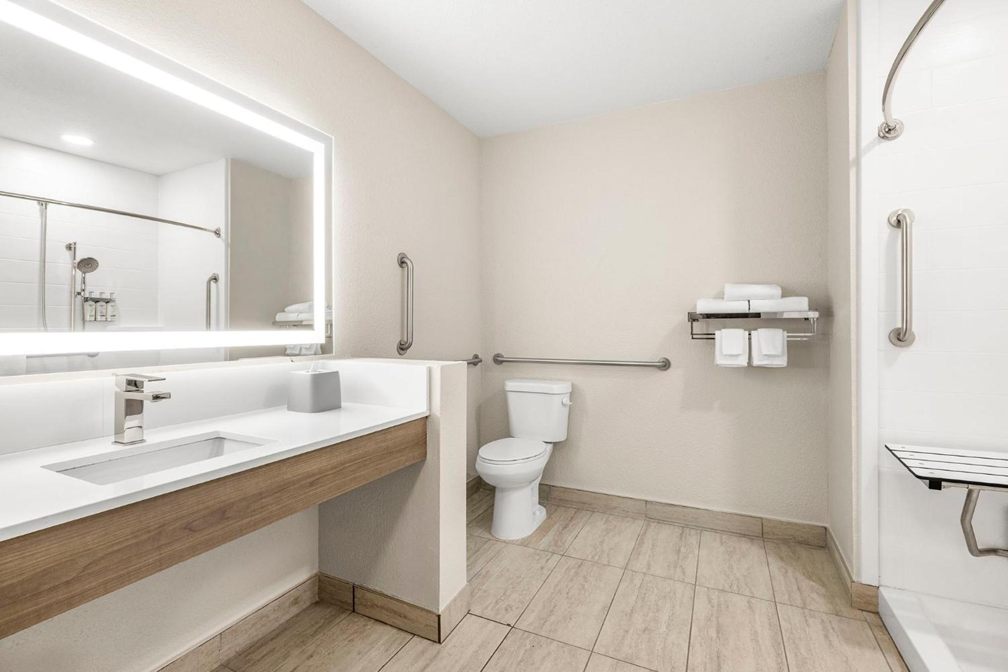 King Studio Suite with Roll-in Shower - Mobility Access