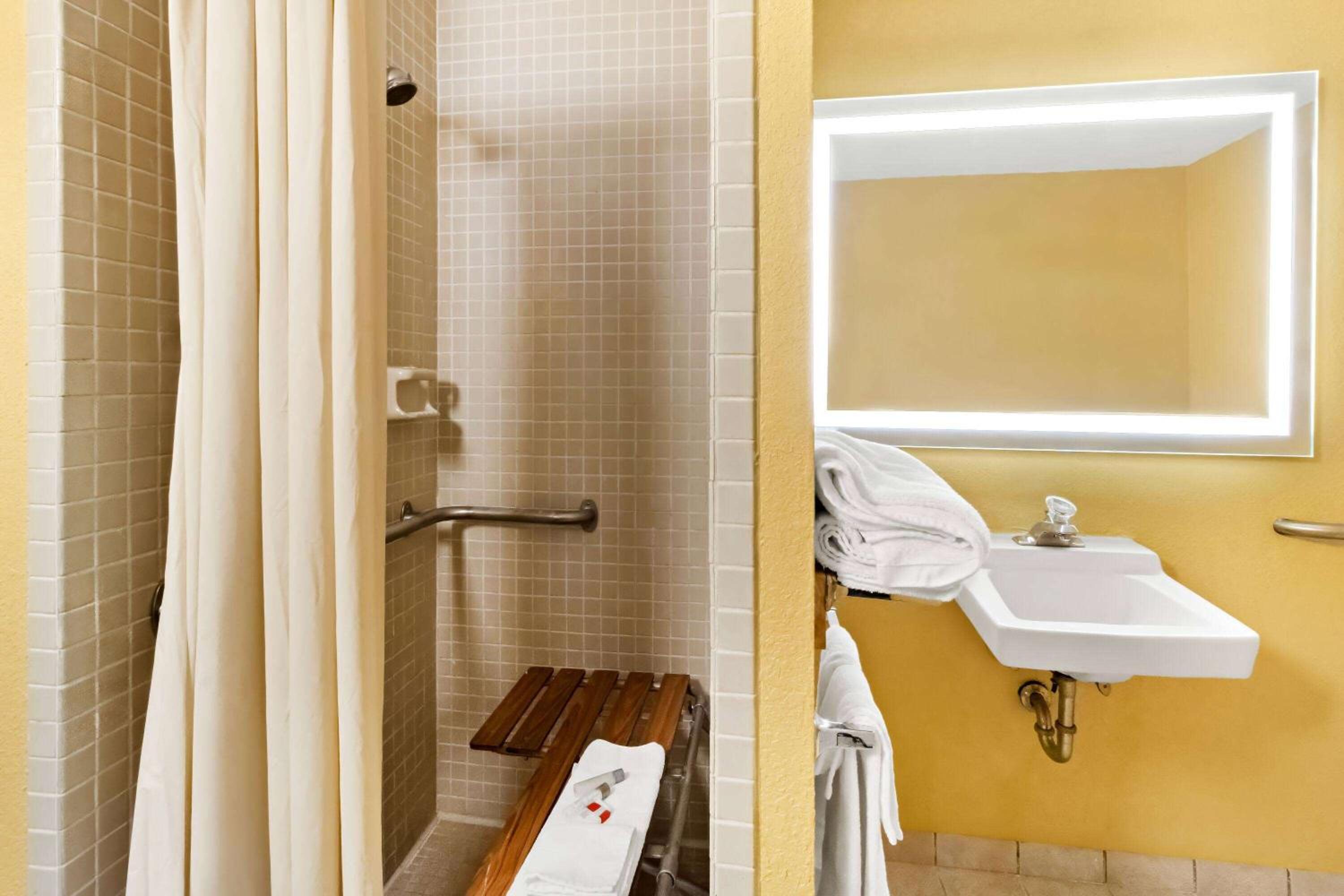 King Room with Roll-in Shower - Mobility Access/Non-Smoking - Photo 1