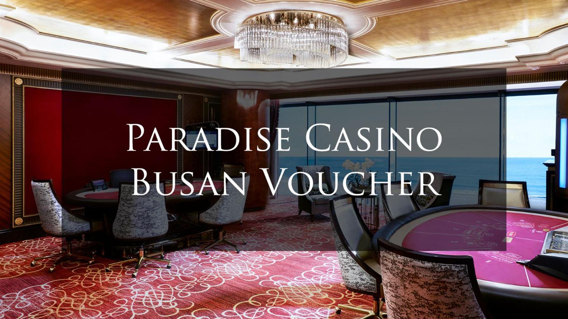 [Casino PKG] Standard Family Twin with Ocean View + 1 ticket for Paradise Busan Casino Voucher