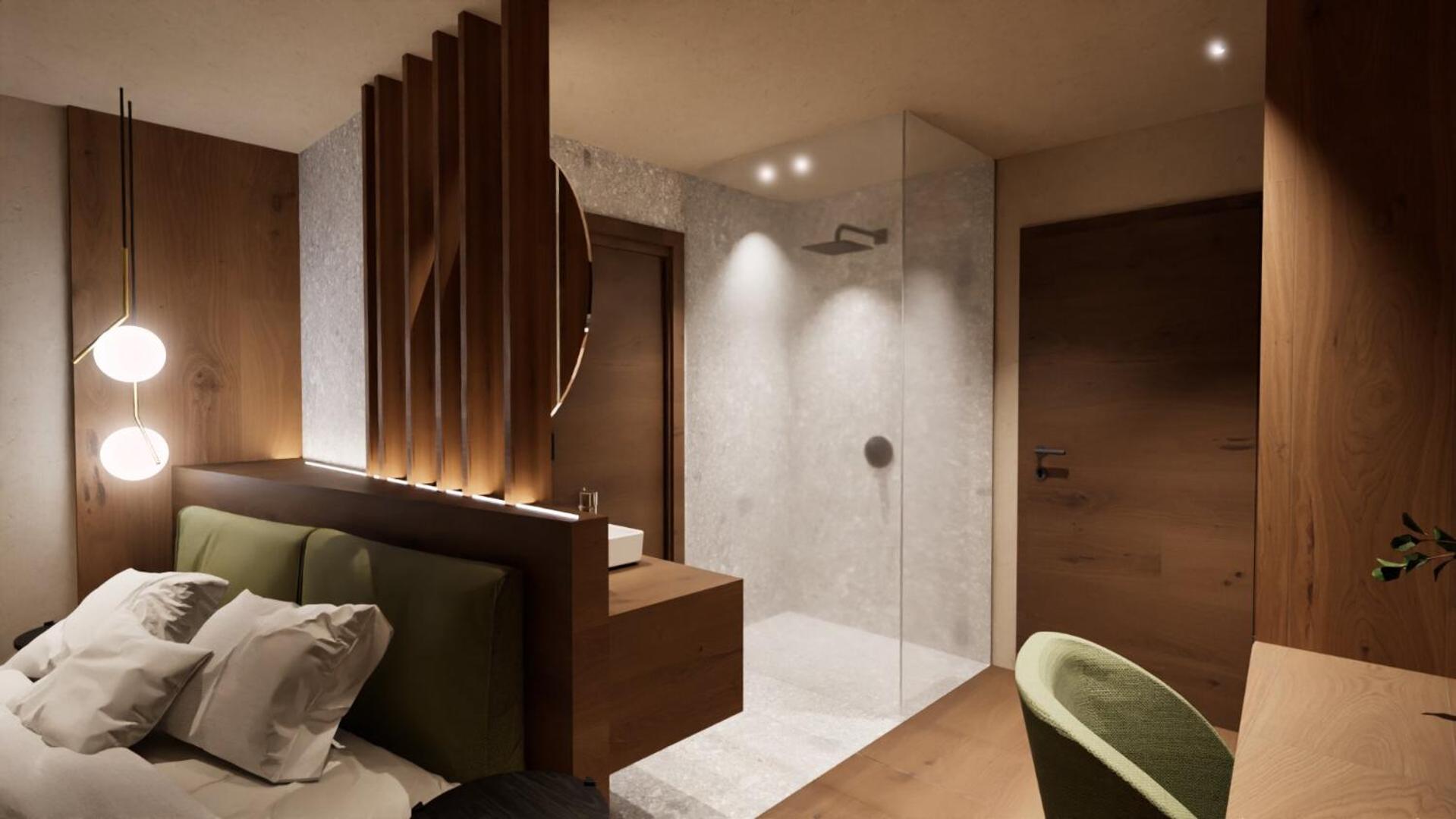Deluxe Double or Twin Room with Mountain View