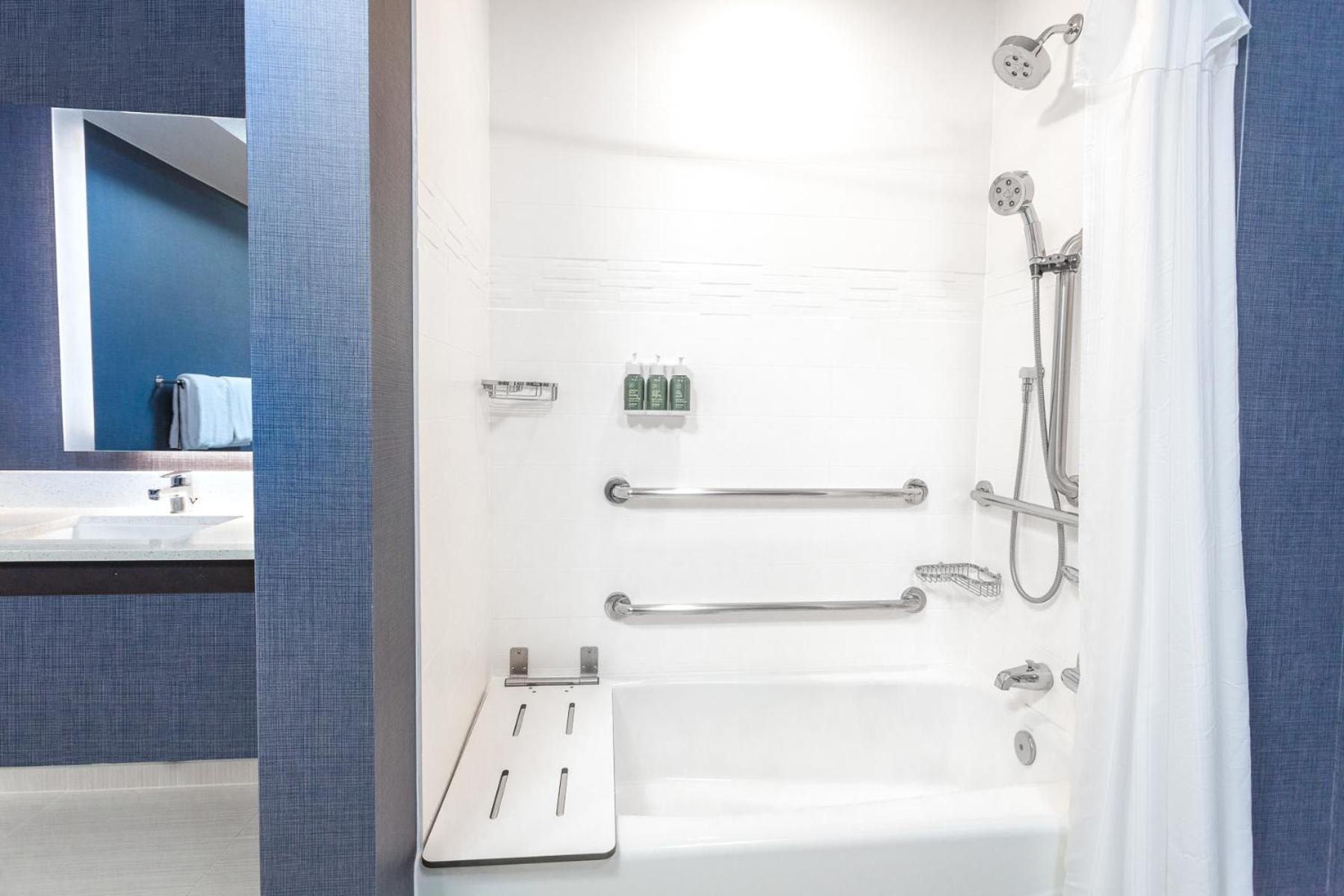 One-Bedroom Queen Suite with Sofa Bed - Mobility Accessible with Tub