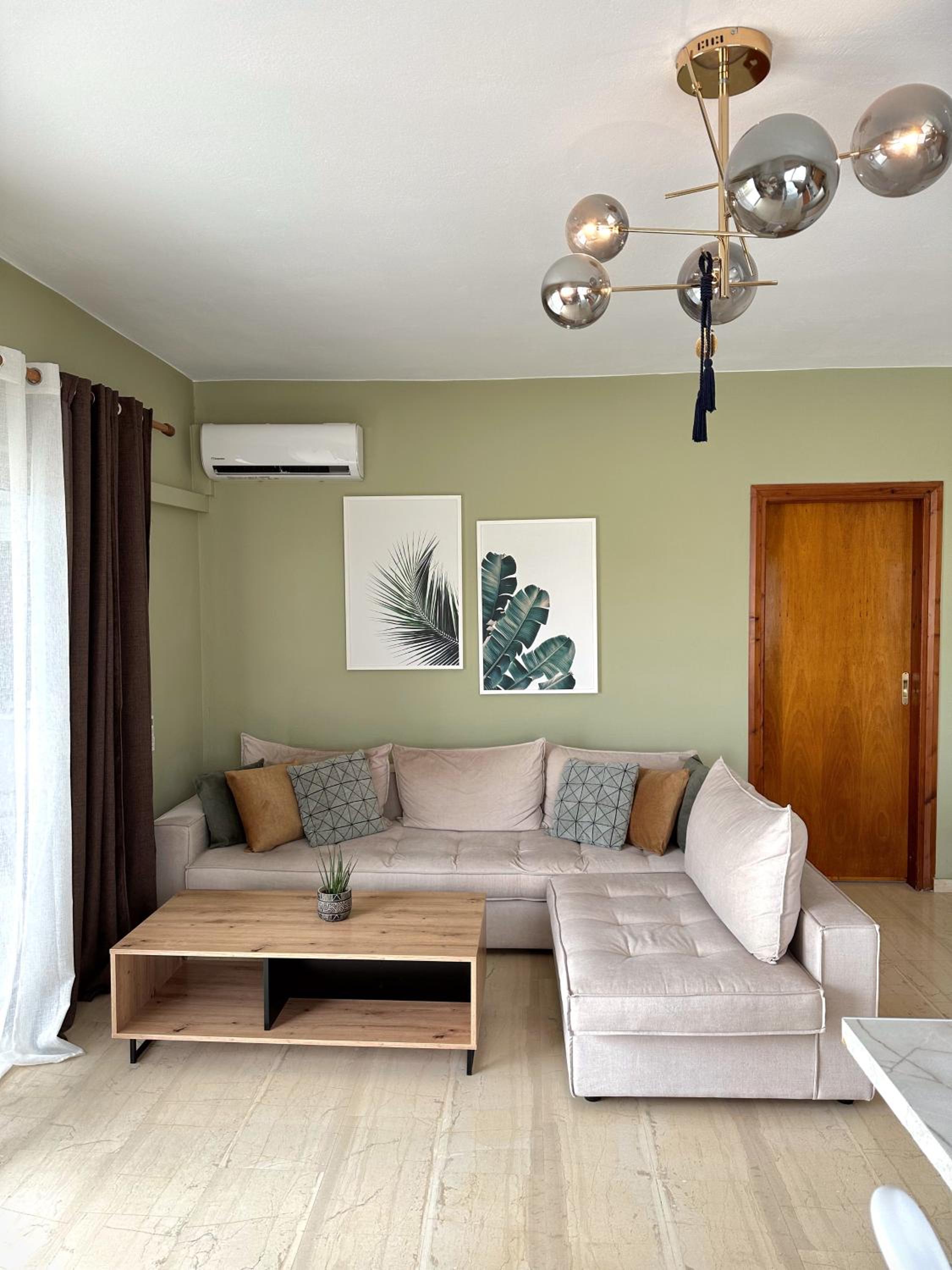 Two-Bedroom Apartment with Balcony and Sea View