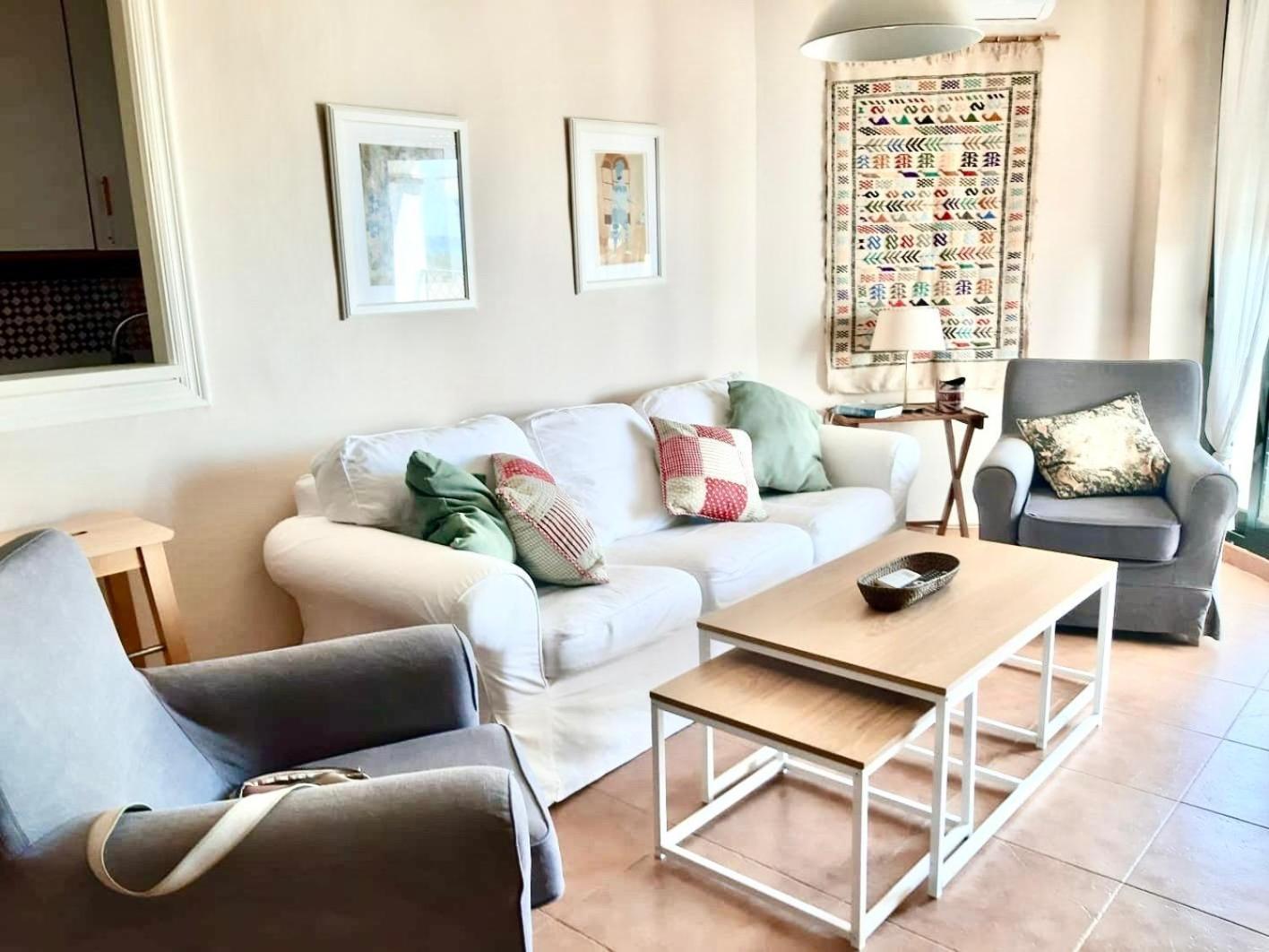 Two-Bedroom Apartment with Terrace and Sea View