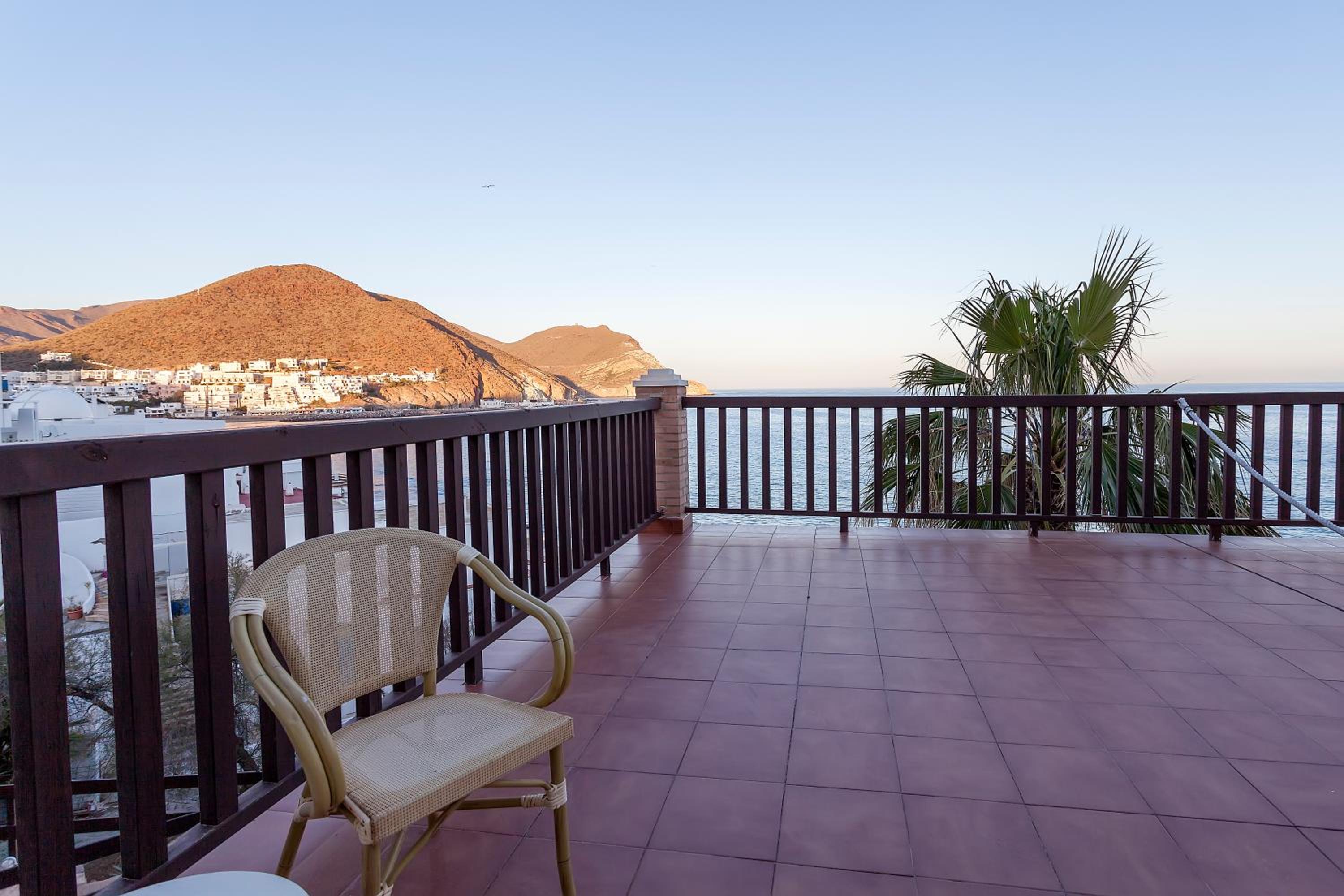 Double or Twin Room with Terrace and on the seafront photo 2