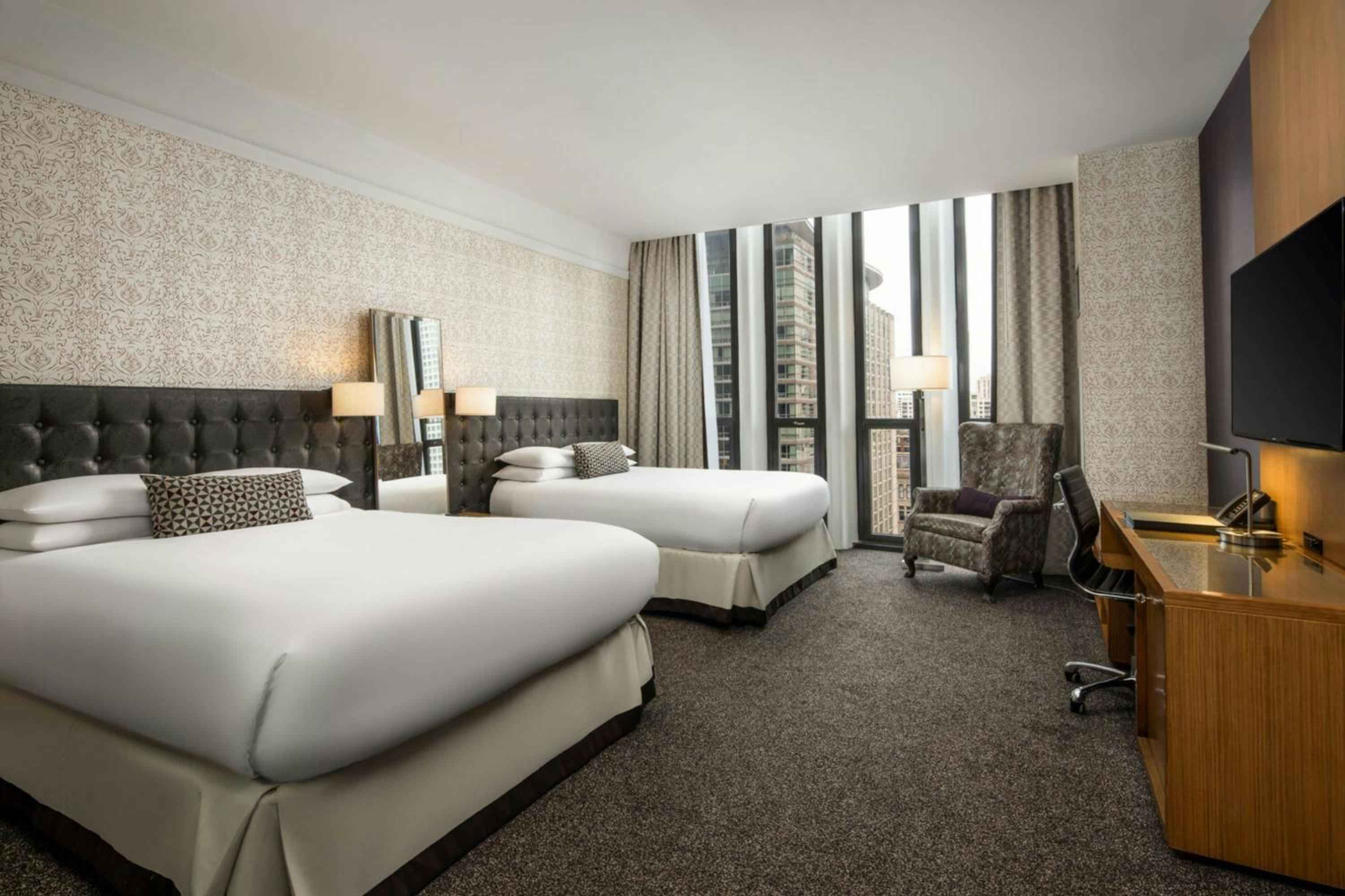 Guest Room with Two Queen Beds