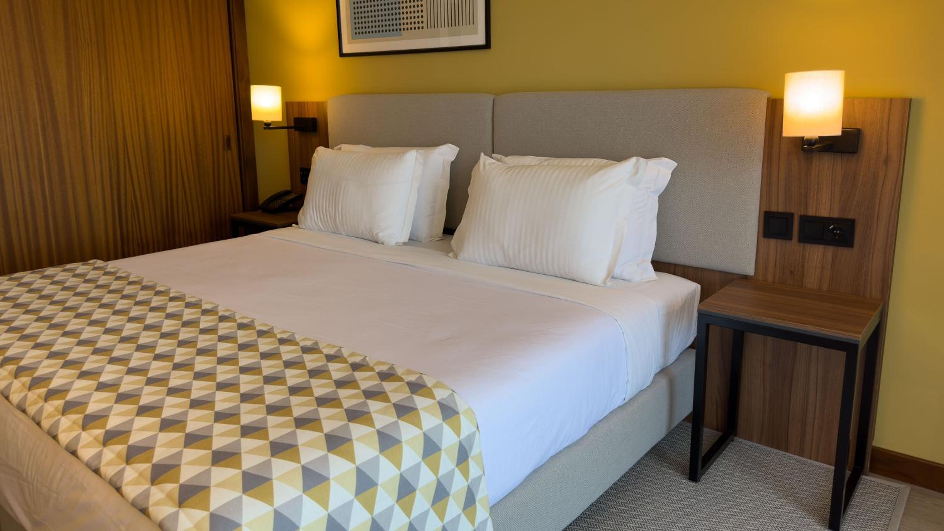 Standard Double Room with Furnished Balcony and Pool Access