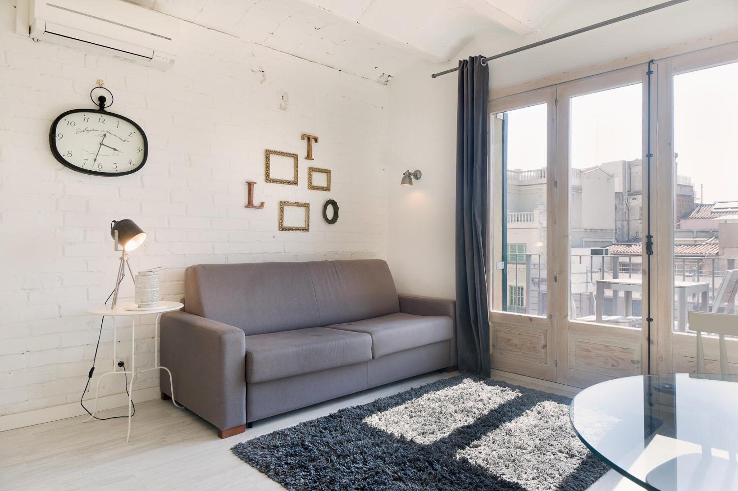 Apartamento de una habitación con balcón - Rambla Catalunya