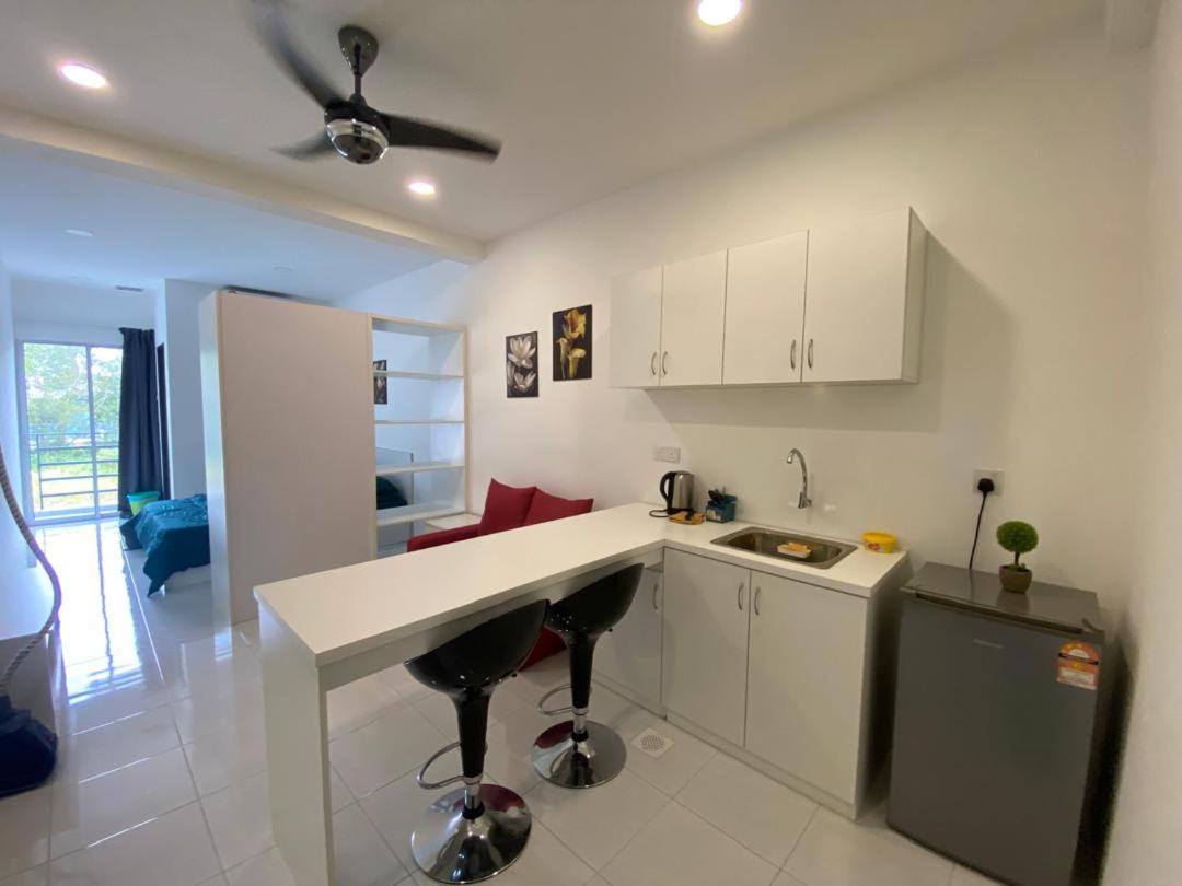 Studio with Balcony