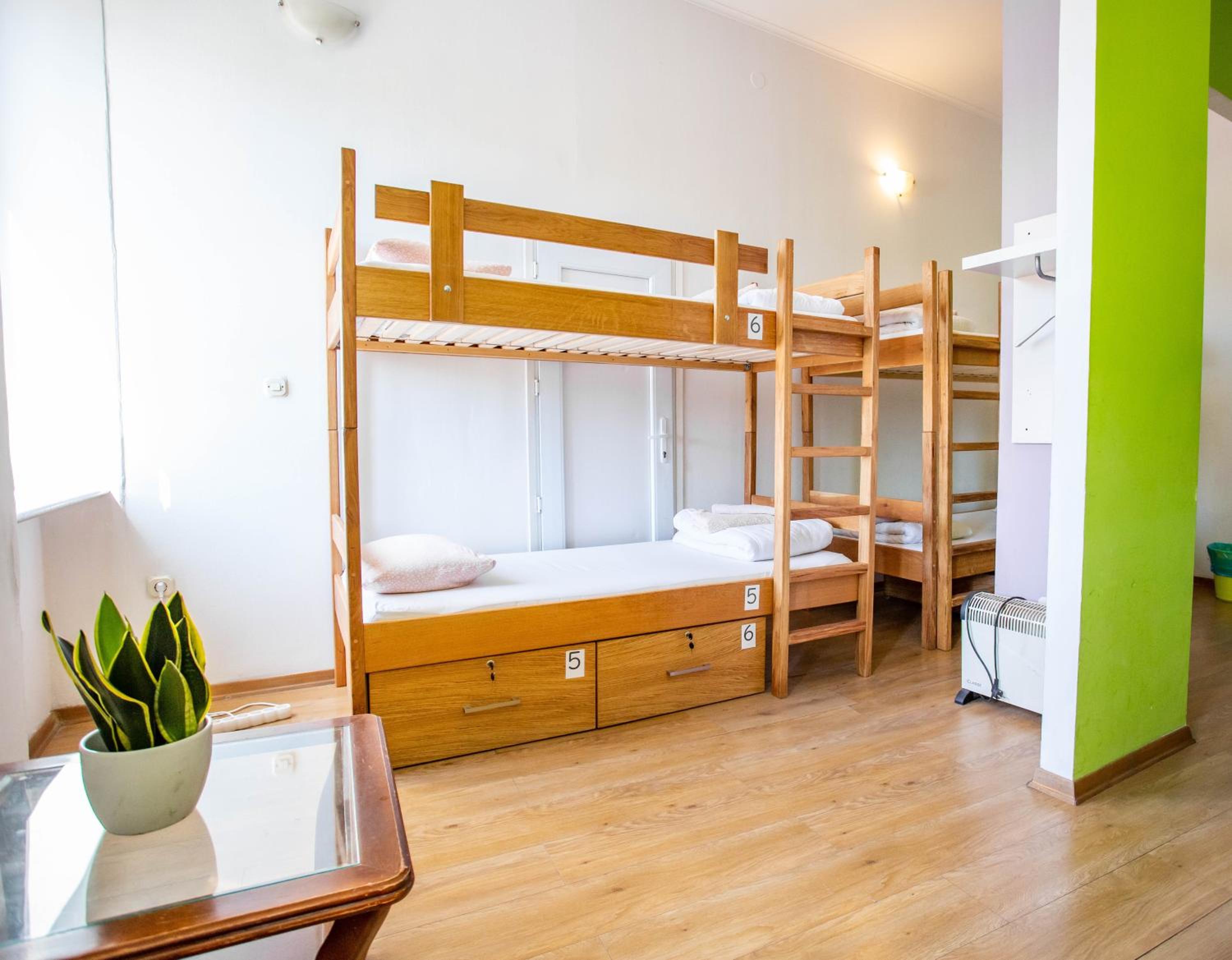 Bed in 8-Bed Dormitory Room