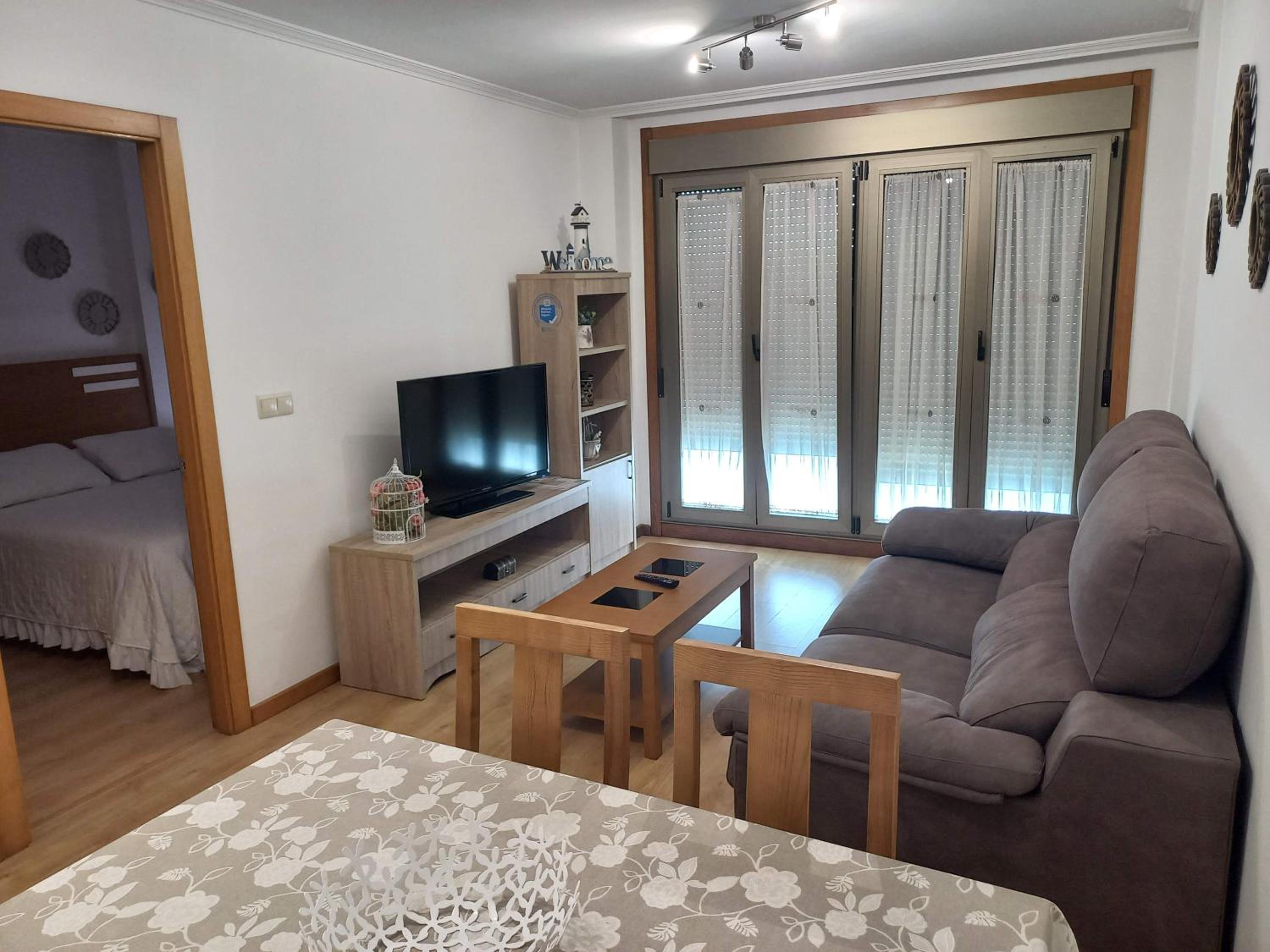 Deluxe One-Bedroom Apartment with City View