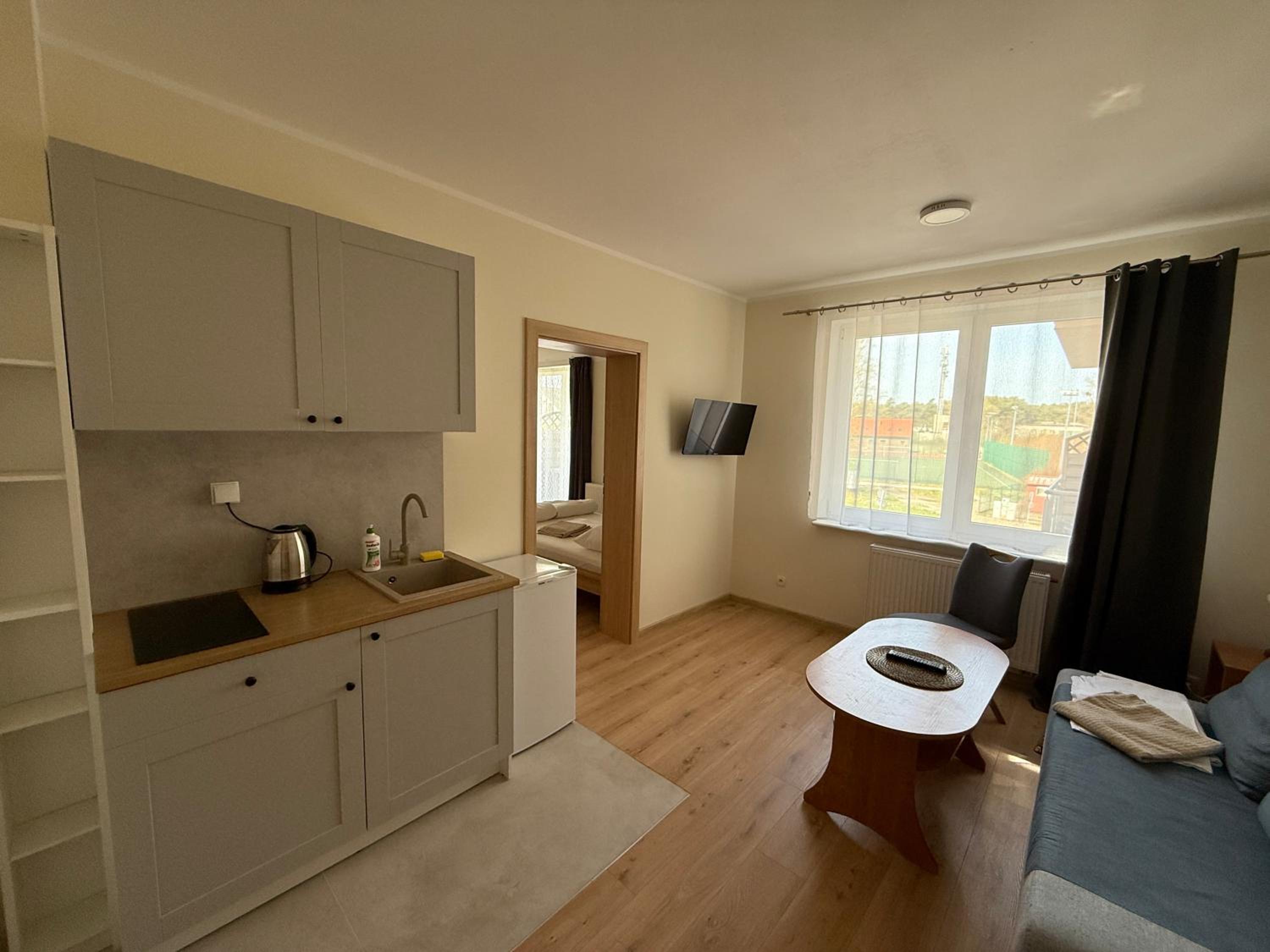 One-Bedroom Apartment with Balcony