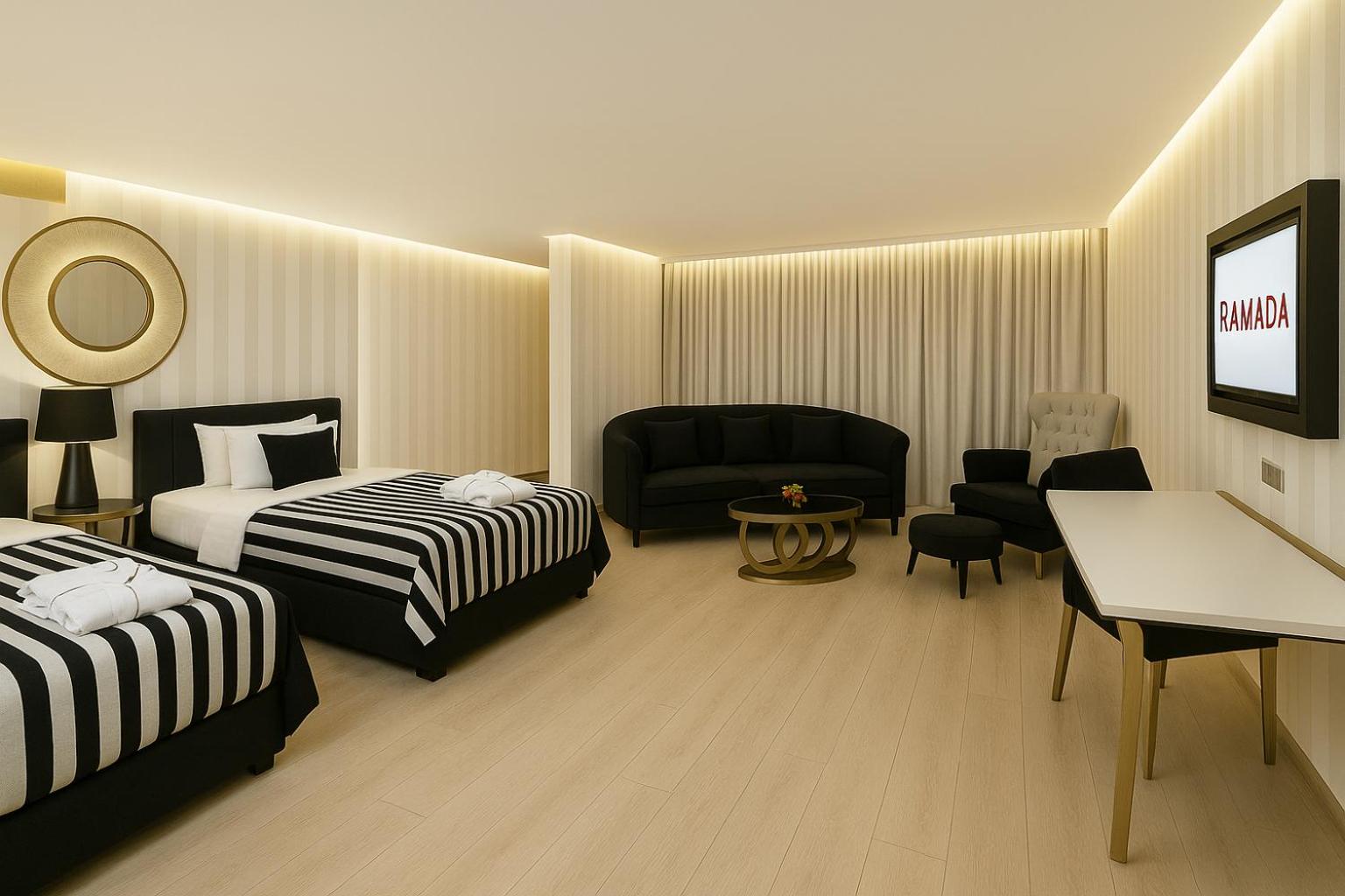 Junior Suite with One Double Bed - Non-Smoking photo 2