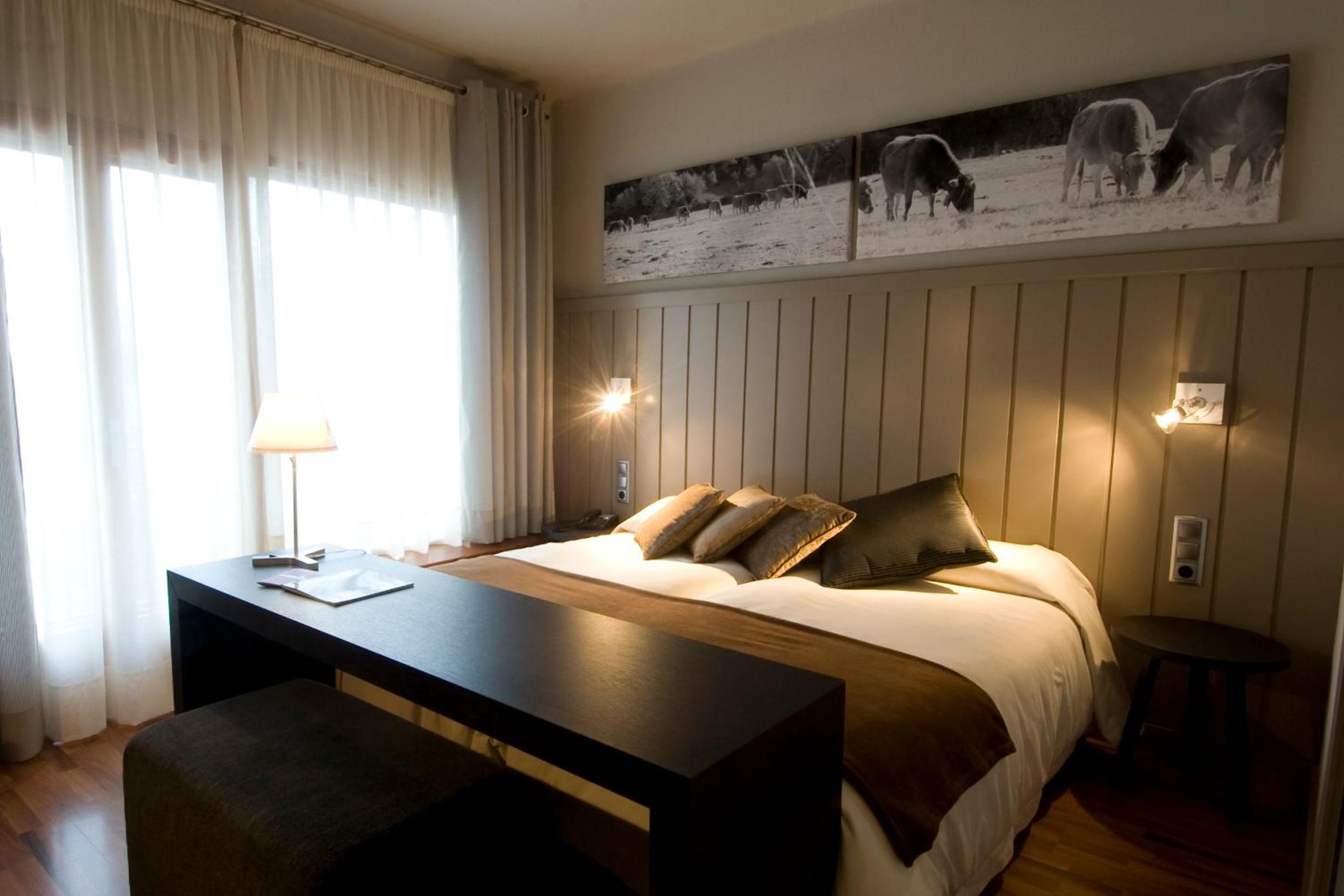Habitación Doble con Balcón y Vista al Jardín