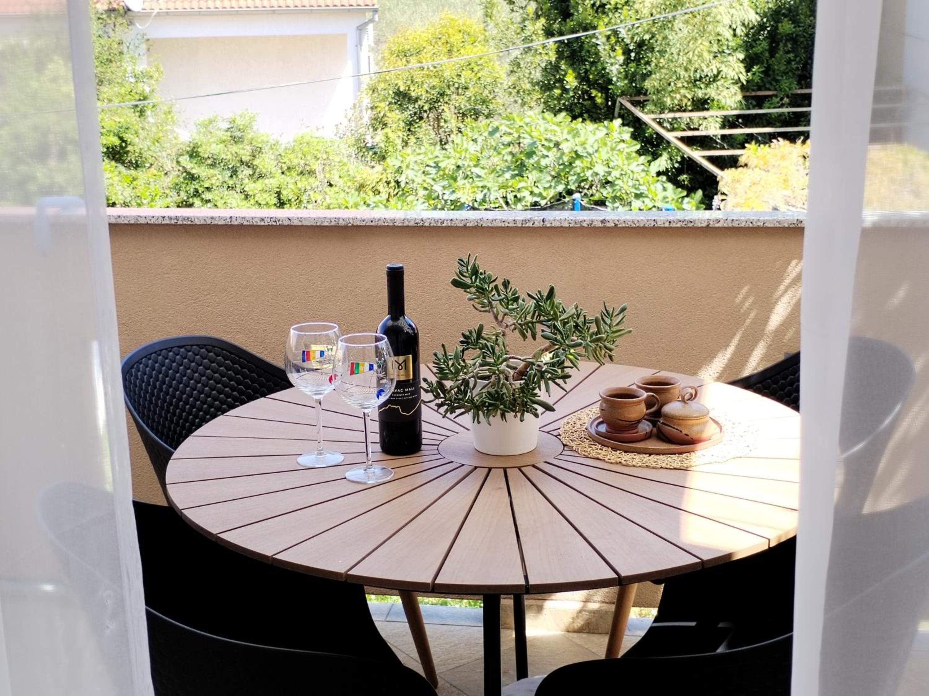 Two-Bedroom Apartment with Balcony
