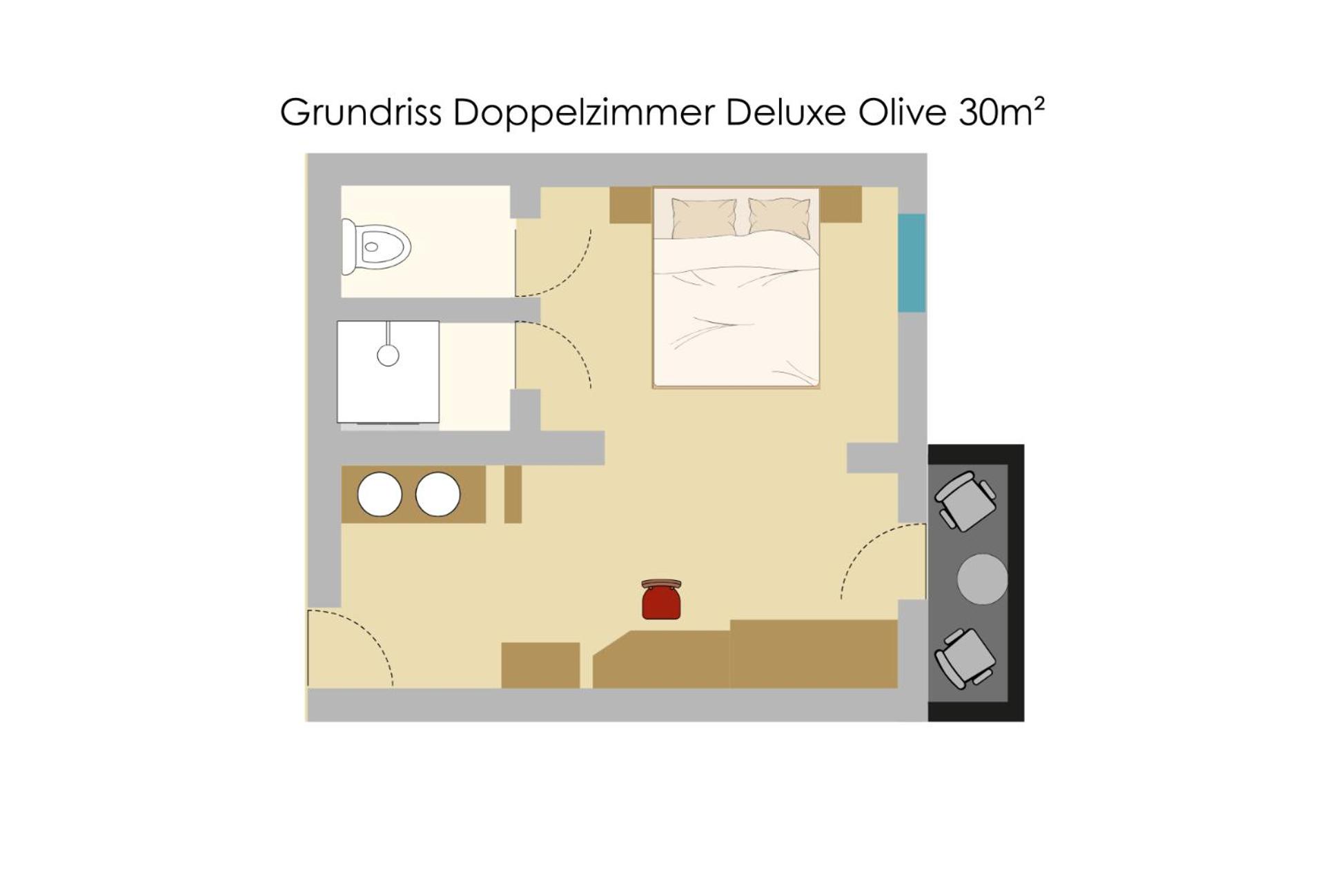 Deluxe Double Room with Balcony