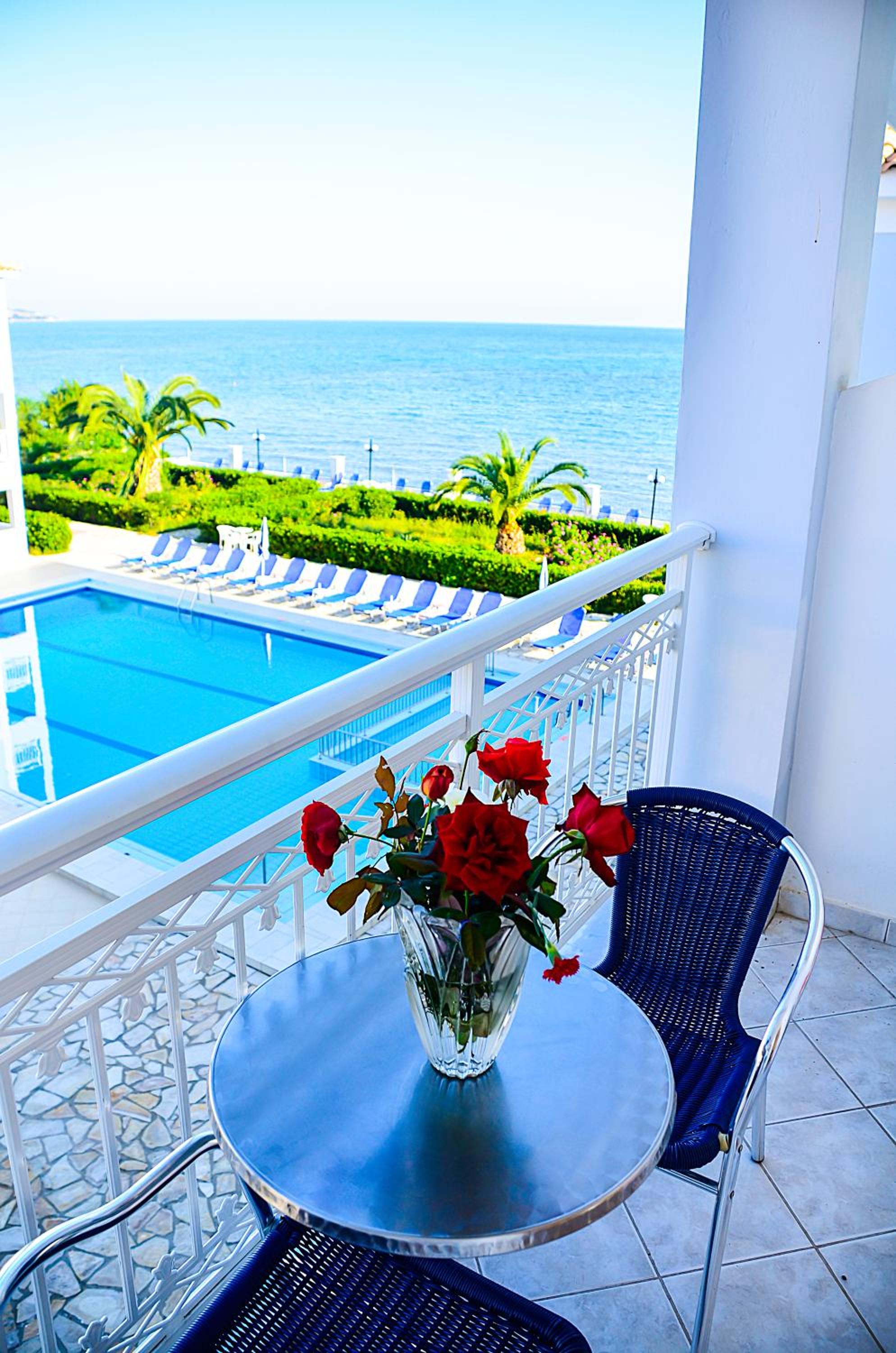 Double or Twin Room with Side Sea View