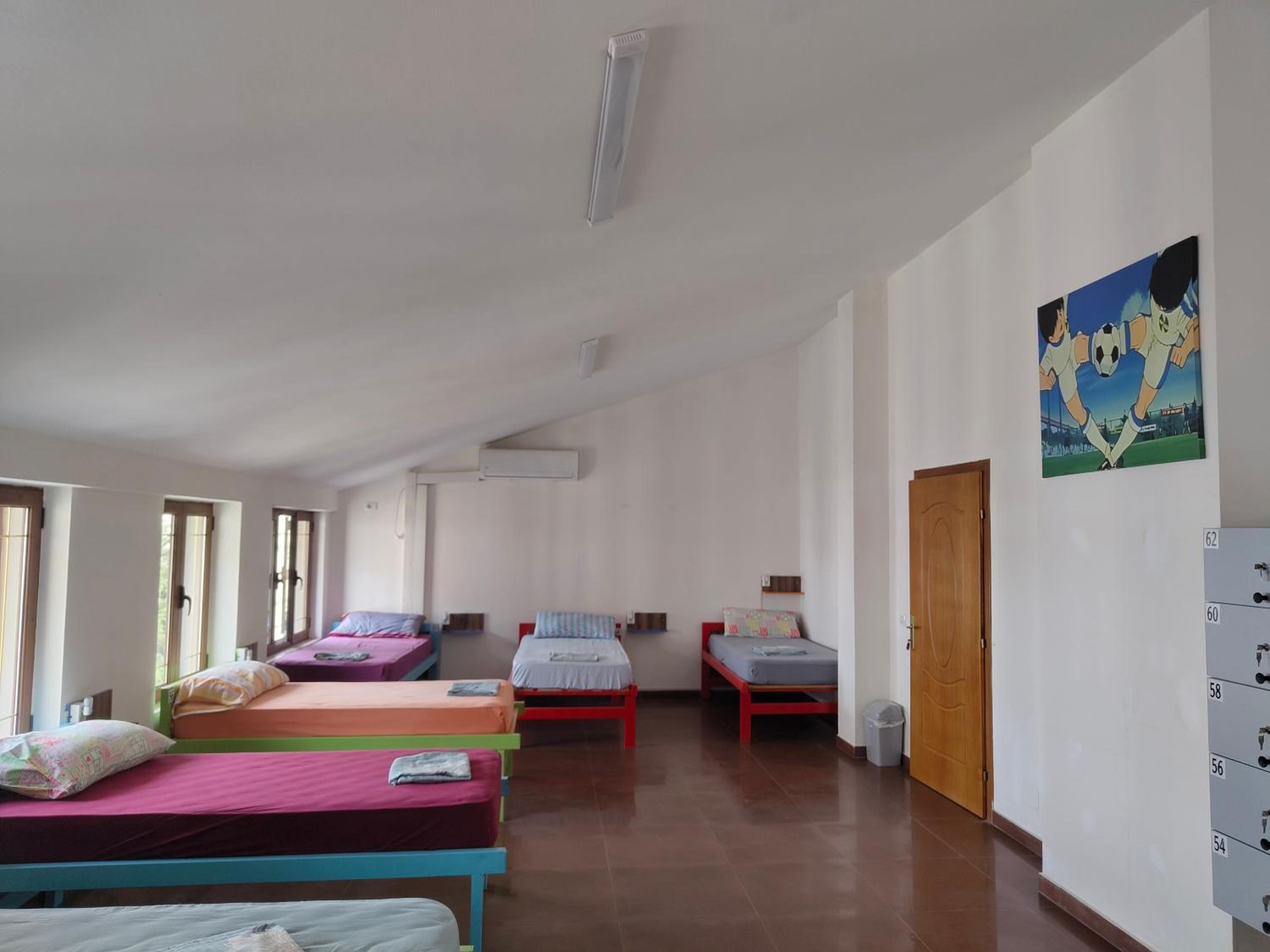 Single Bed in Female Dormitory Room