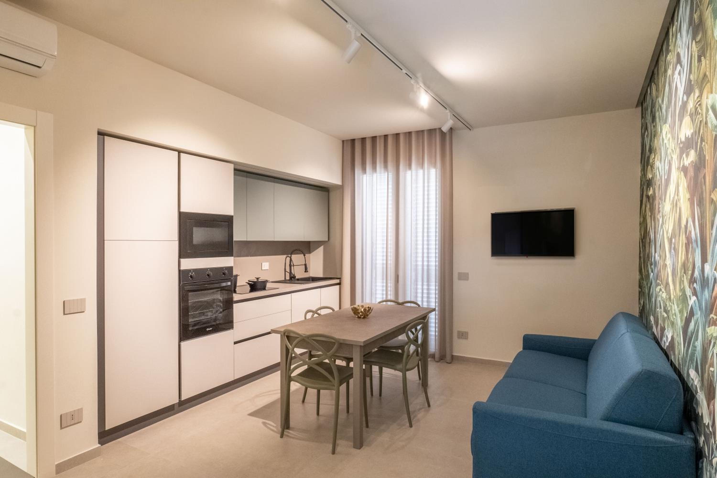 Appartamento con una camera Deluxe vista città