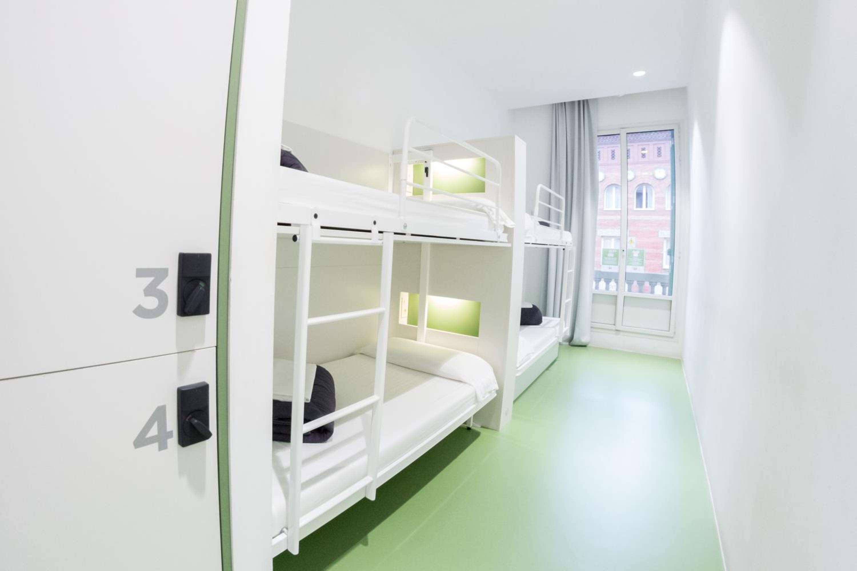 Cuarto de literas mixto de 4 camas