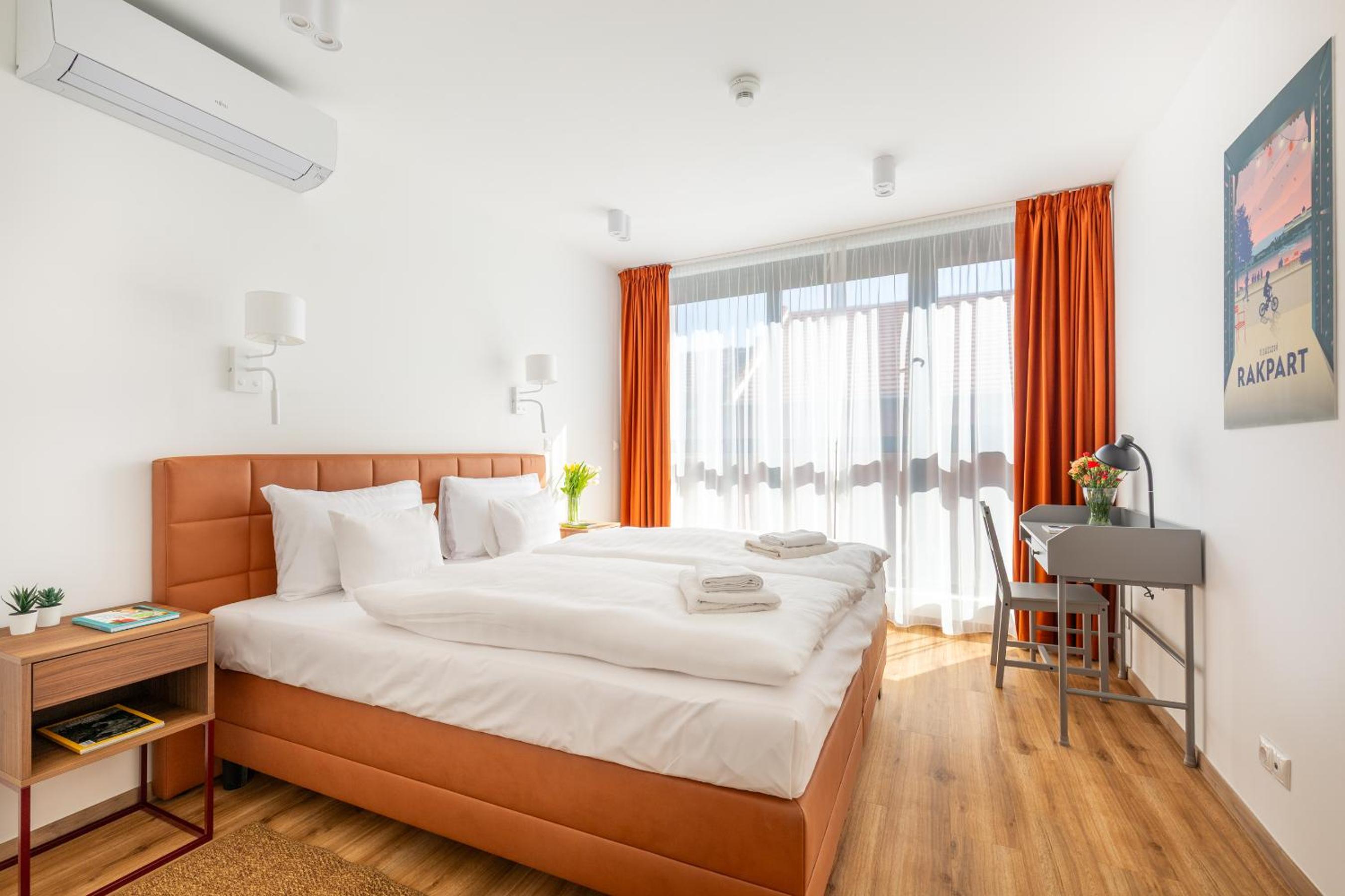 One-Bedroom Apartment with Garden View