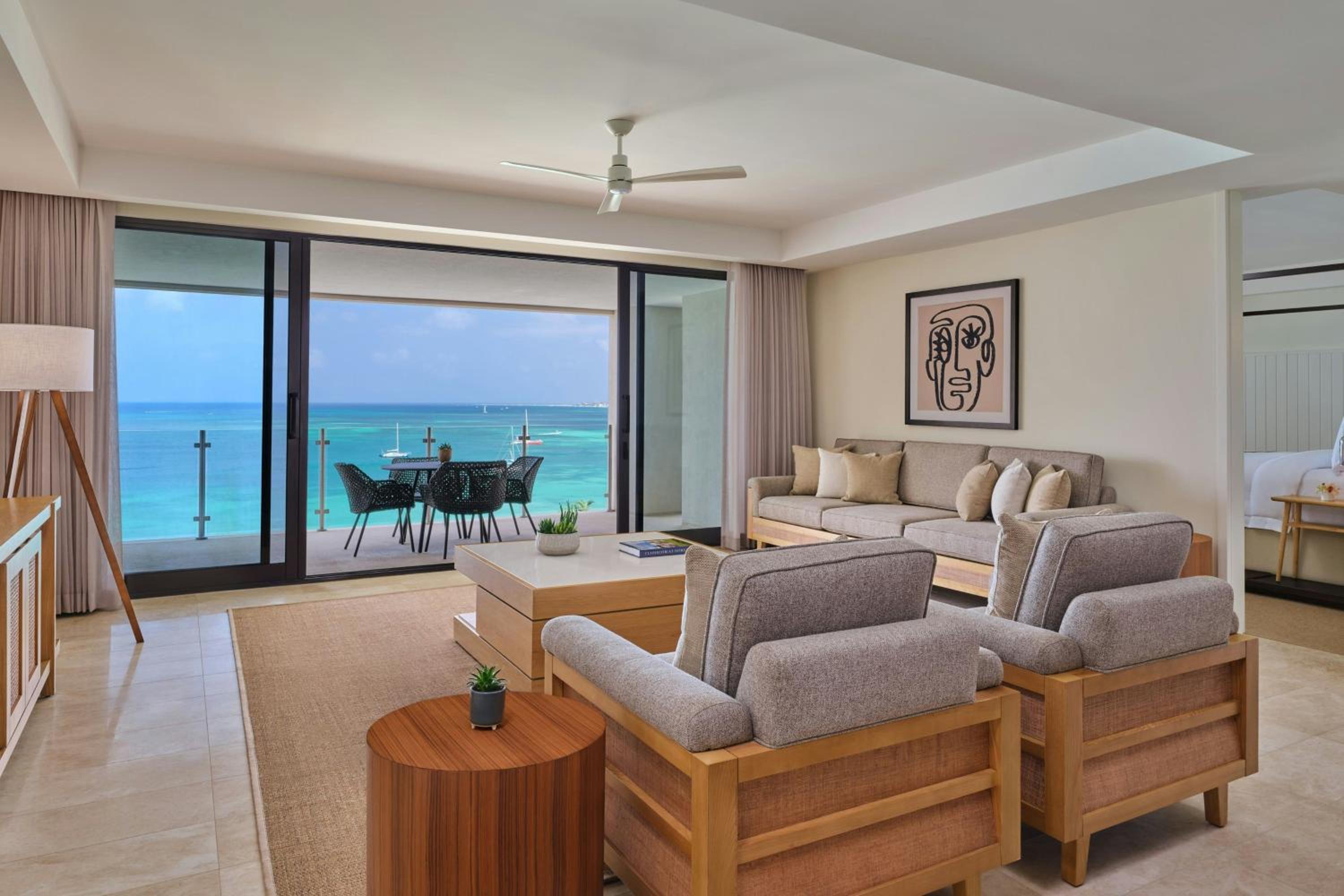 One-Bedroom King Suite with Oceanfront View