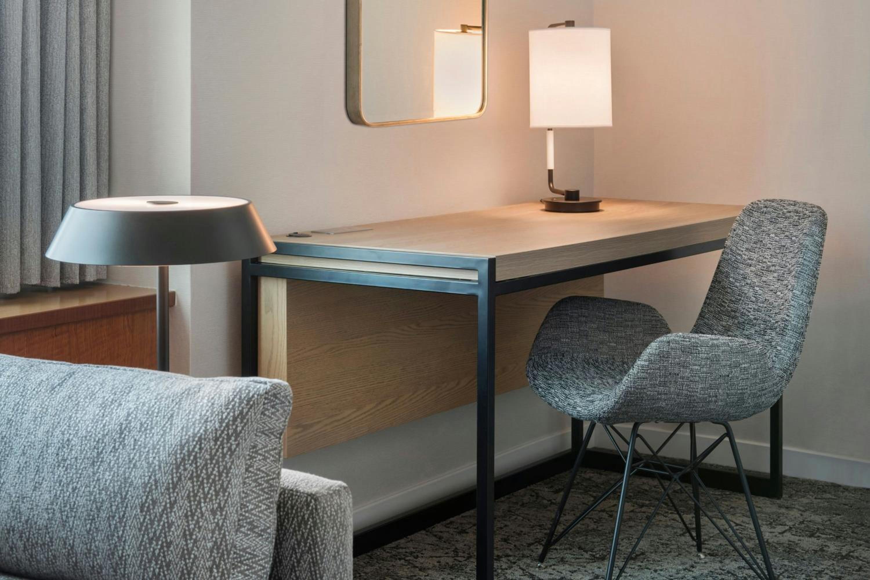 1 Bedroom Junior Suite, 1 King, Sofa bed (Mobility & Hearing Accessible w/ Roll-in Shower) thumbnail 5