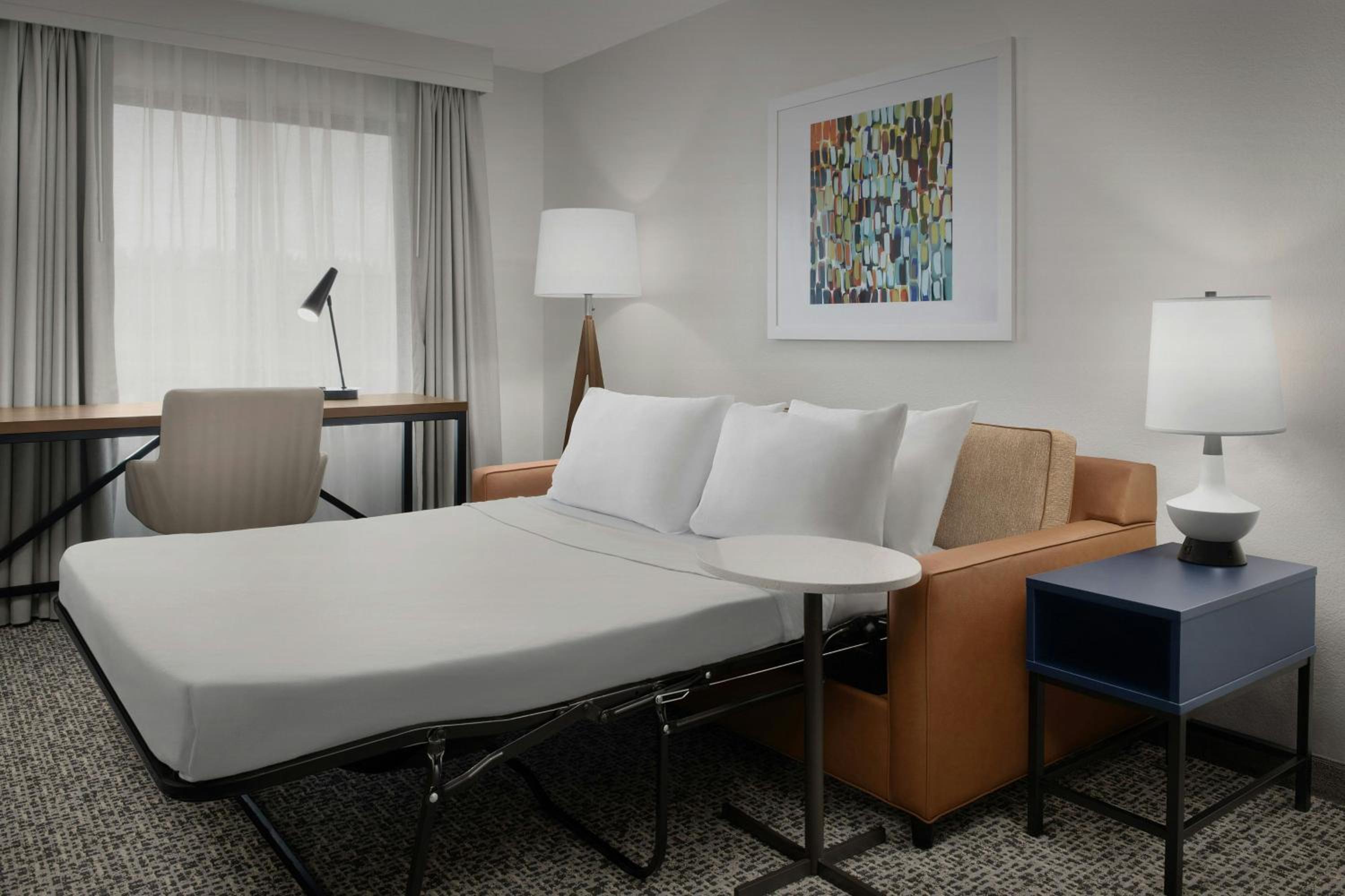 Large King Studio with View and Sofa Bed - Mobility/Hearing Accessible with Roll-In Shower photo 3