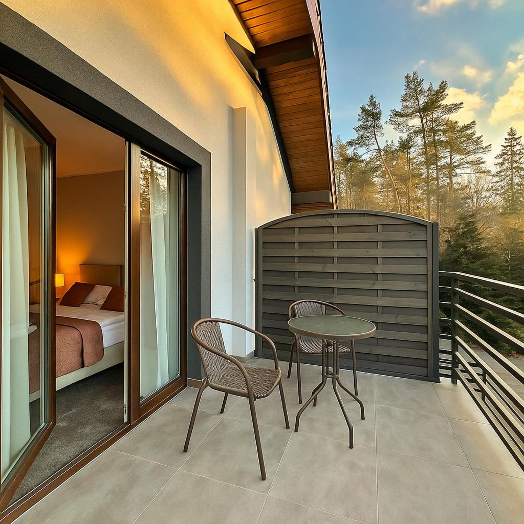 Two-Bedroom Apartment with Balcony