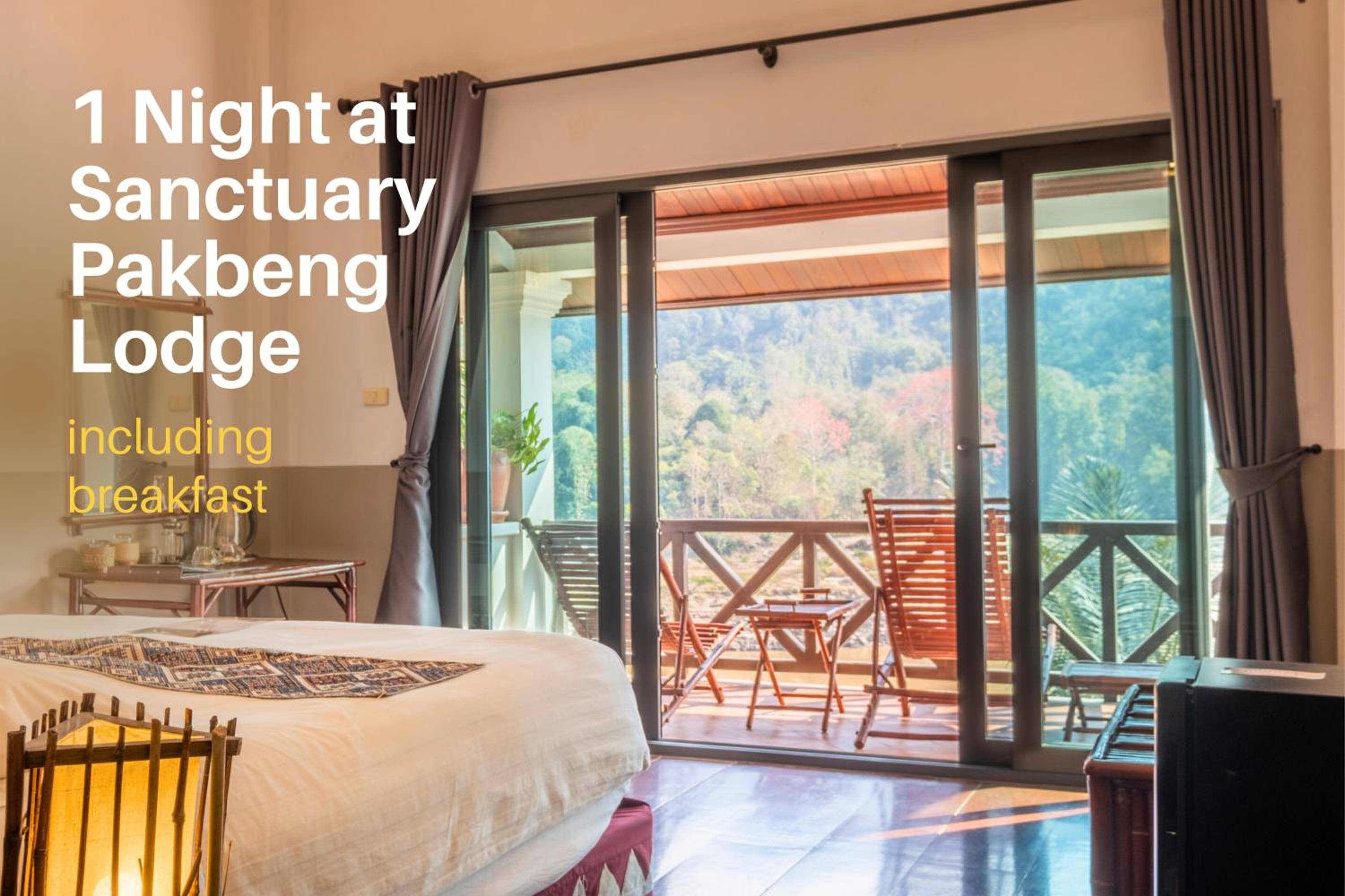 Double or Twin Room with Mekong Elephant Experience Tour photo 2