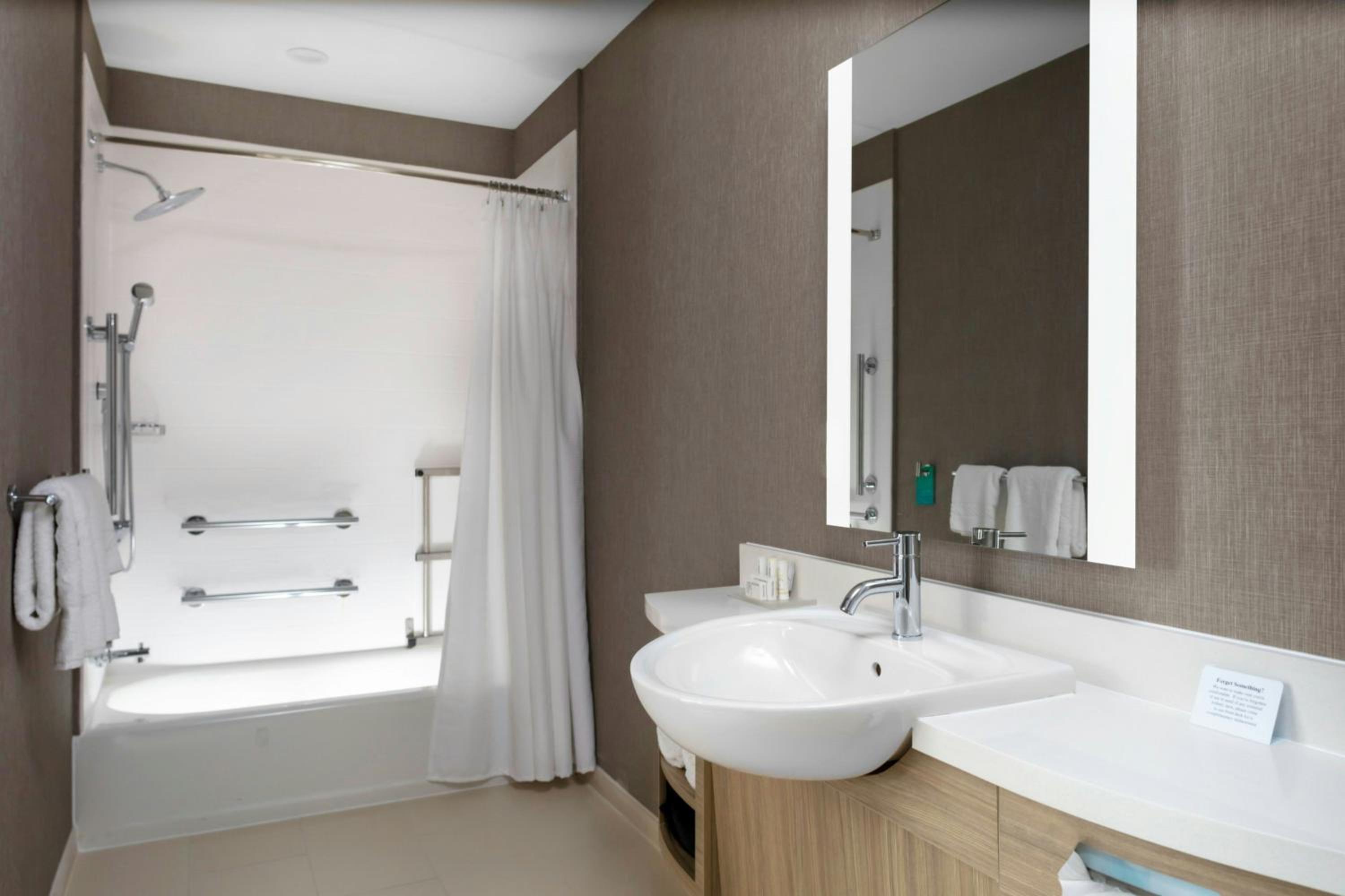 One-Bedroom Studio Queen Suite - Mobility/Hearing Accessible with Tub photo 1