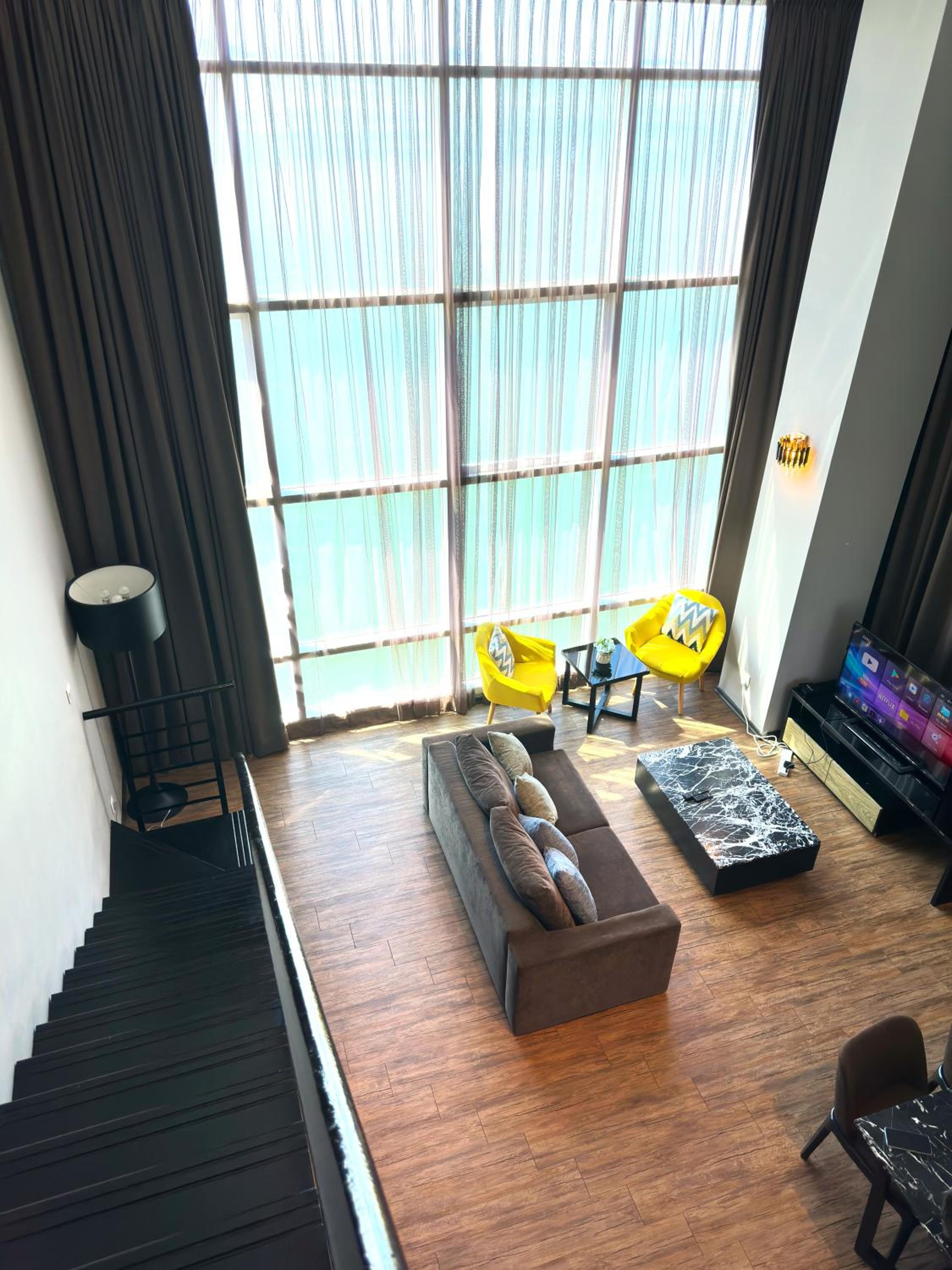 Two-Bedroom Loft Apartment