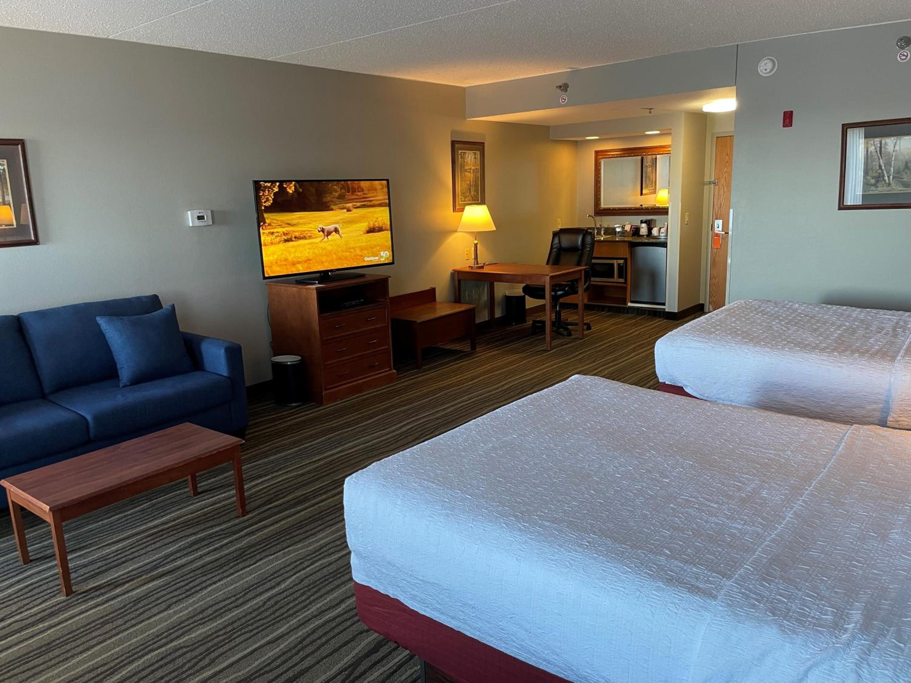Queen Studio Suite with Two Queen Beds and Lake View - Non-Smoking photo 3