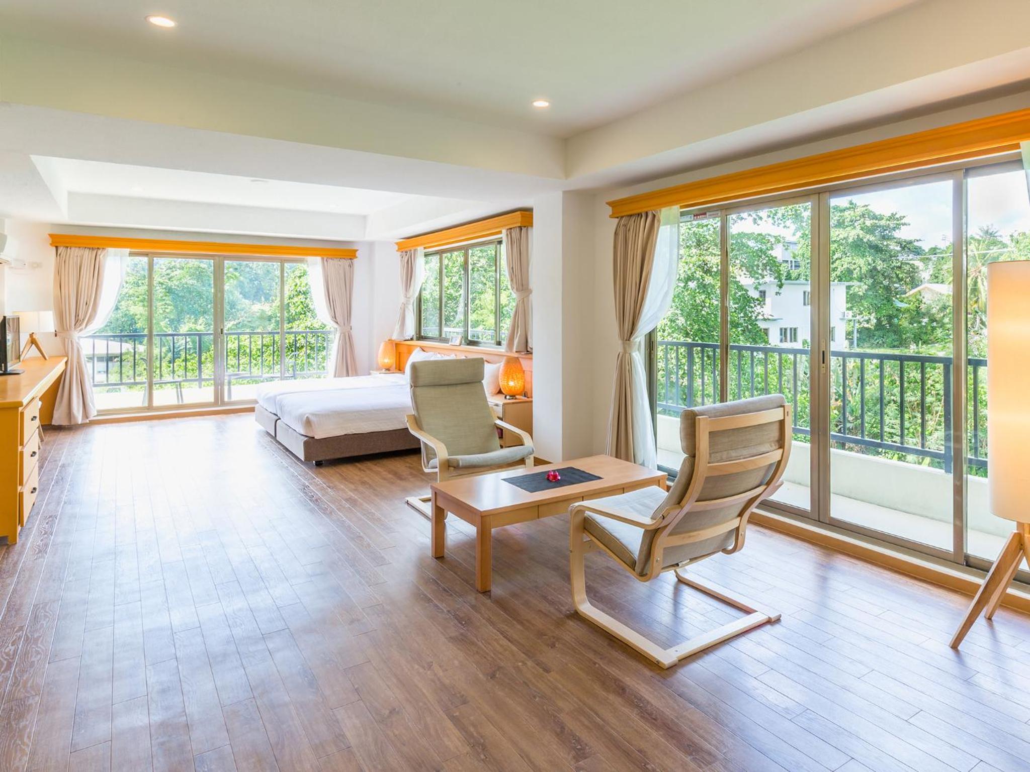Deluxe Triple Room with Garden View (3A + 3C)