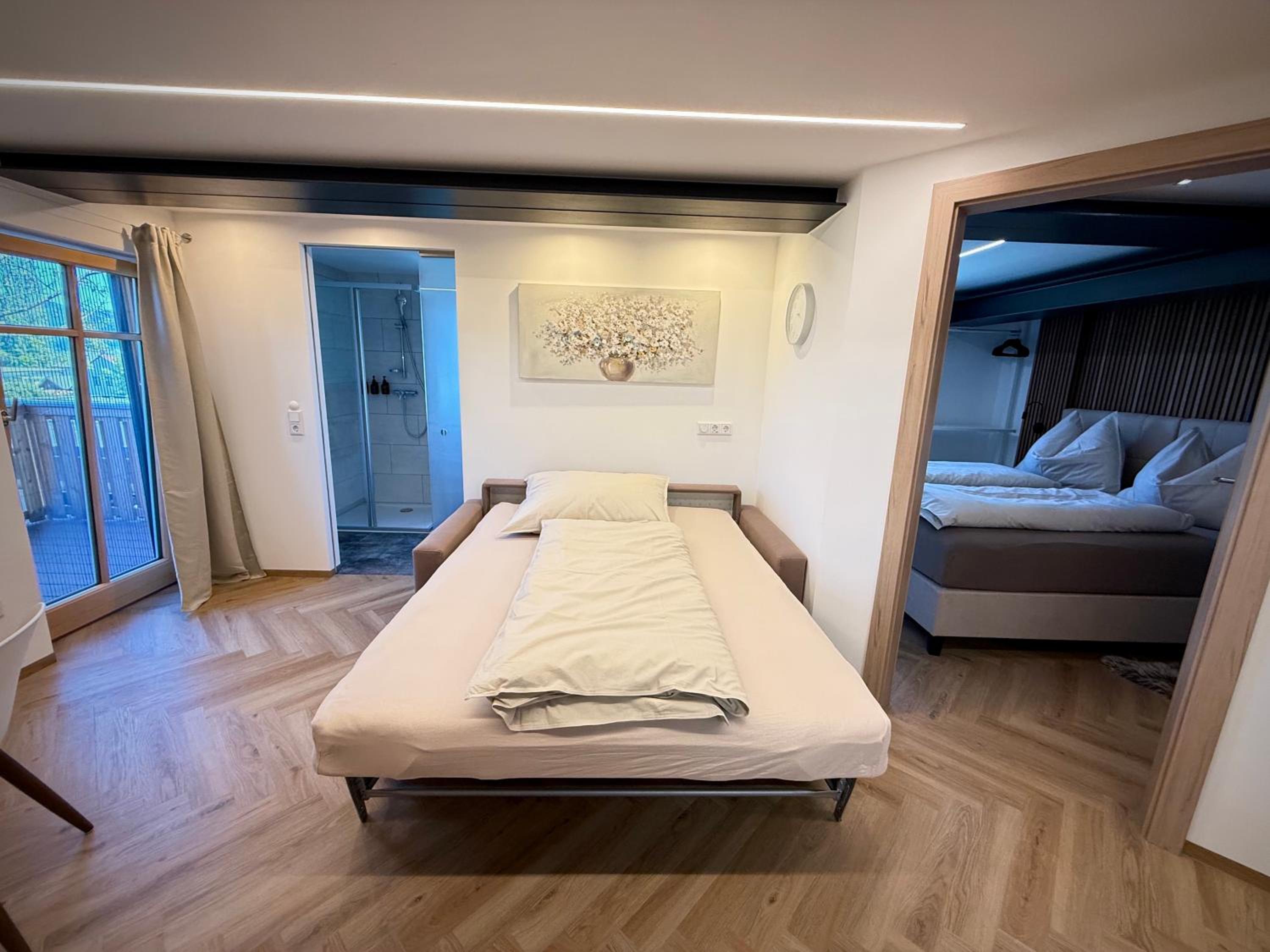 One-Bedroom Apartment with Balcony