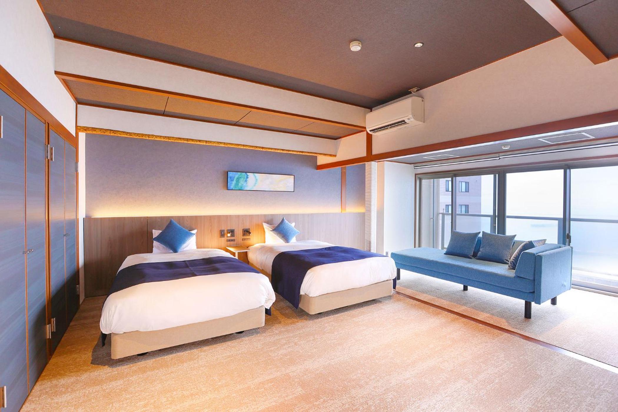 Superior Japanese-Style Twin Beds Rooms(Sea Side) - Shower Only - Non-Smoking - Photo 1
