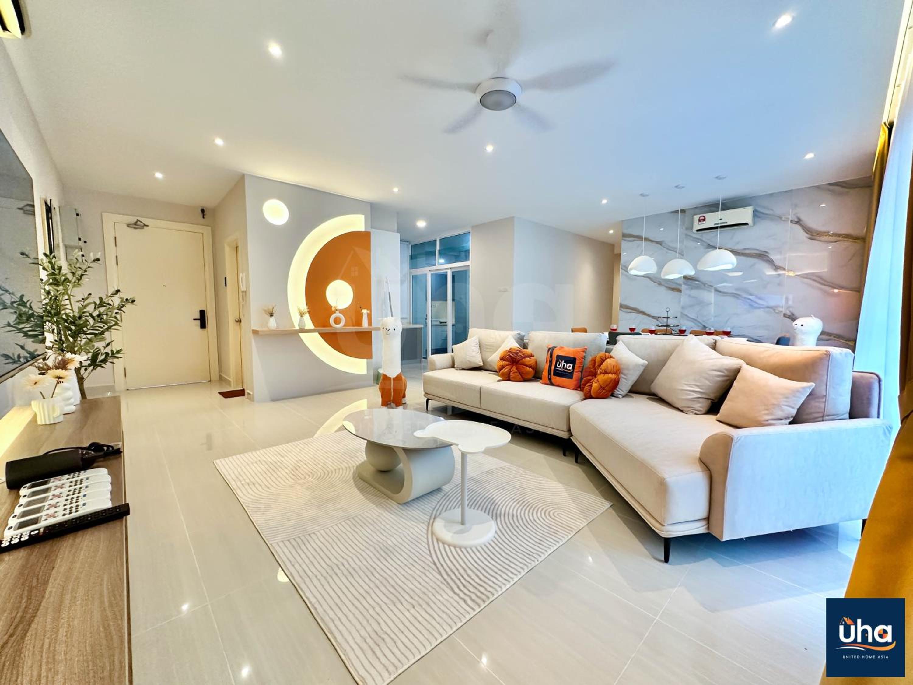 Two-Bedroom Apartment with Balcony