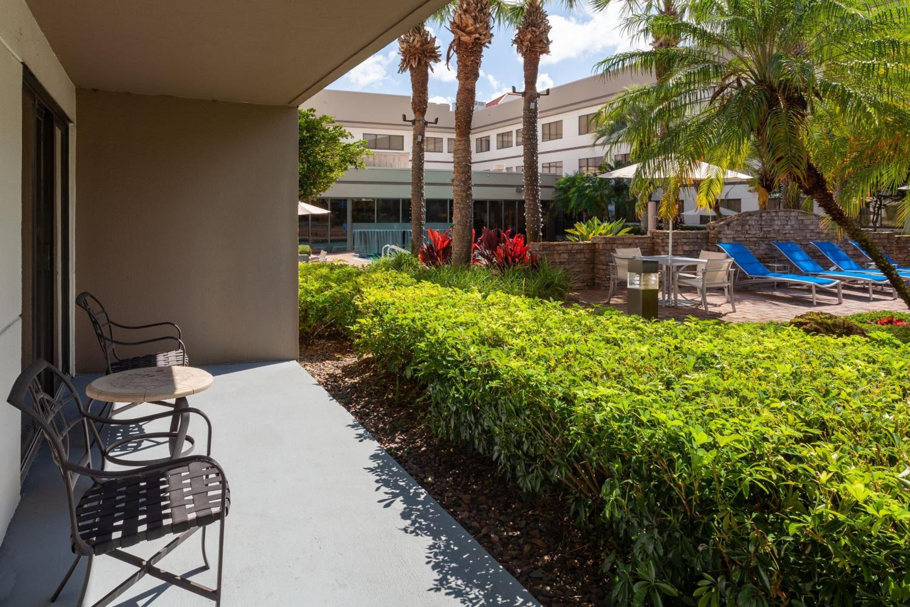 One-Bedroom Suite with Patio and Pool View