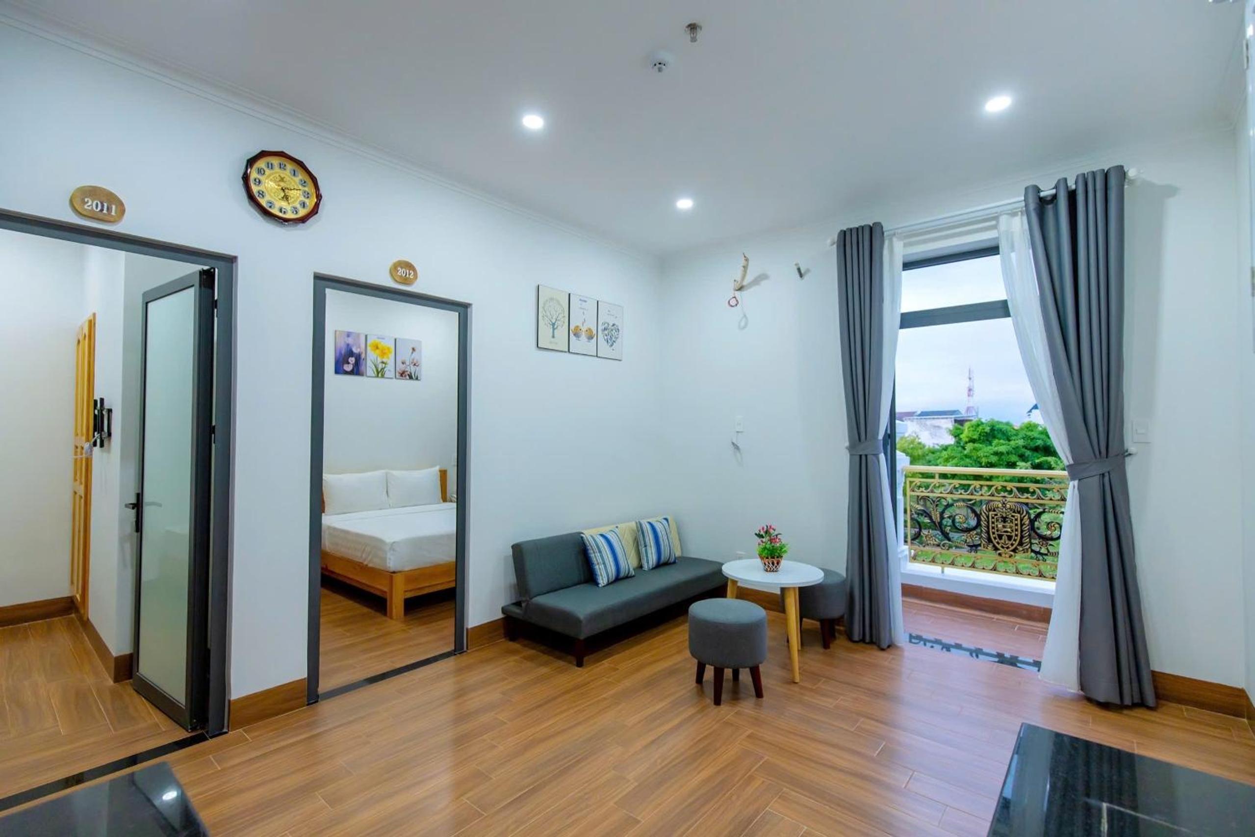 Two-Bedroom Apartment with Balcony
