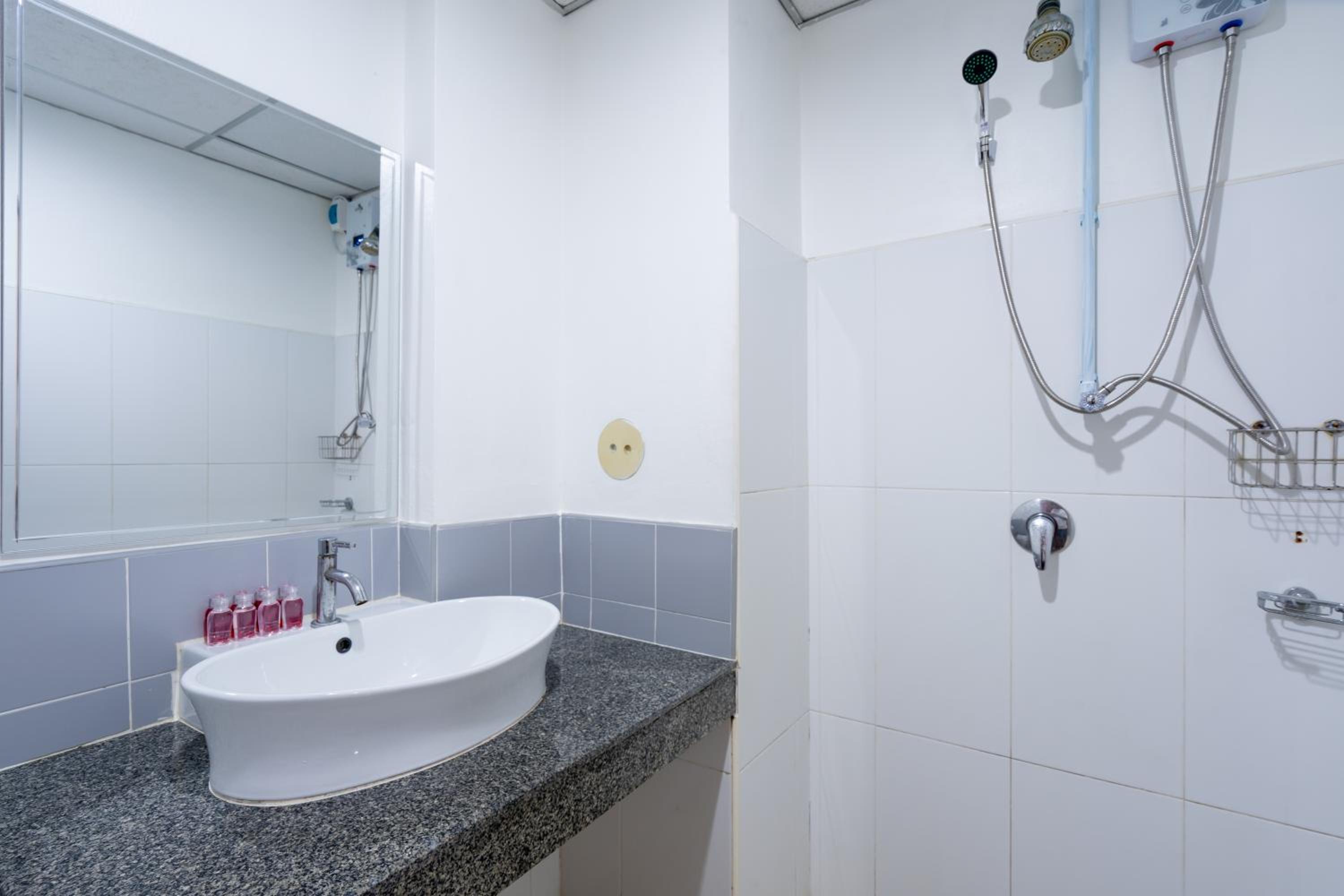 Family Room with Shower