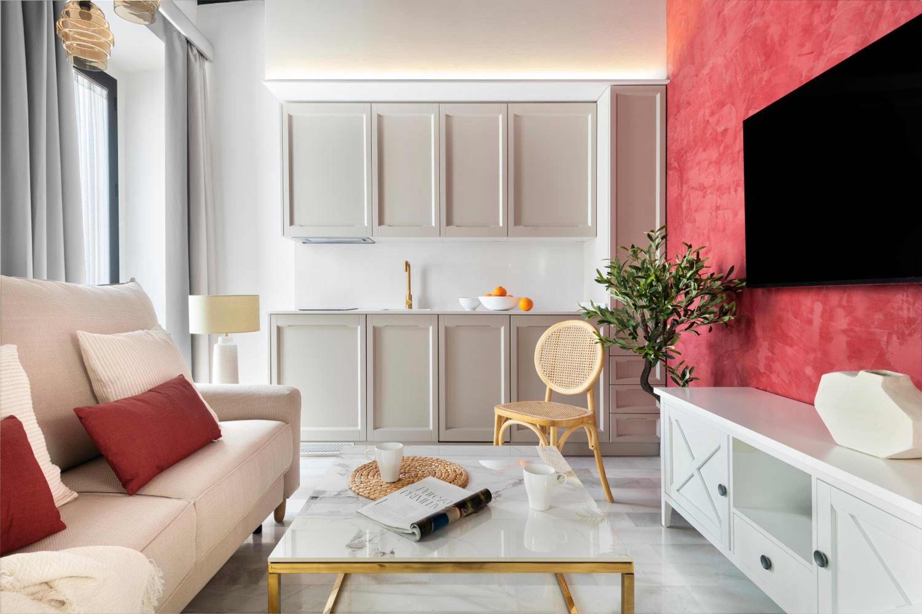 One-Bedroom Apartment with Balcony
