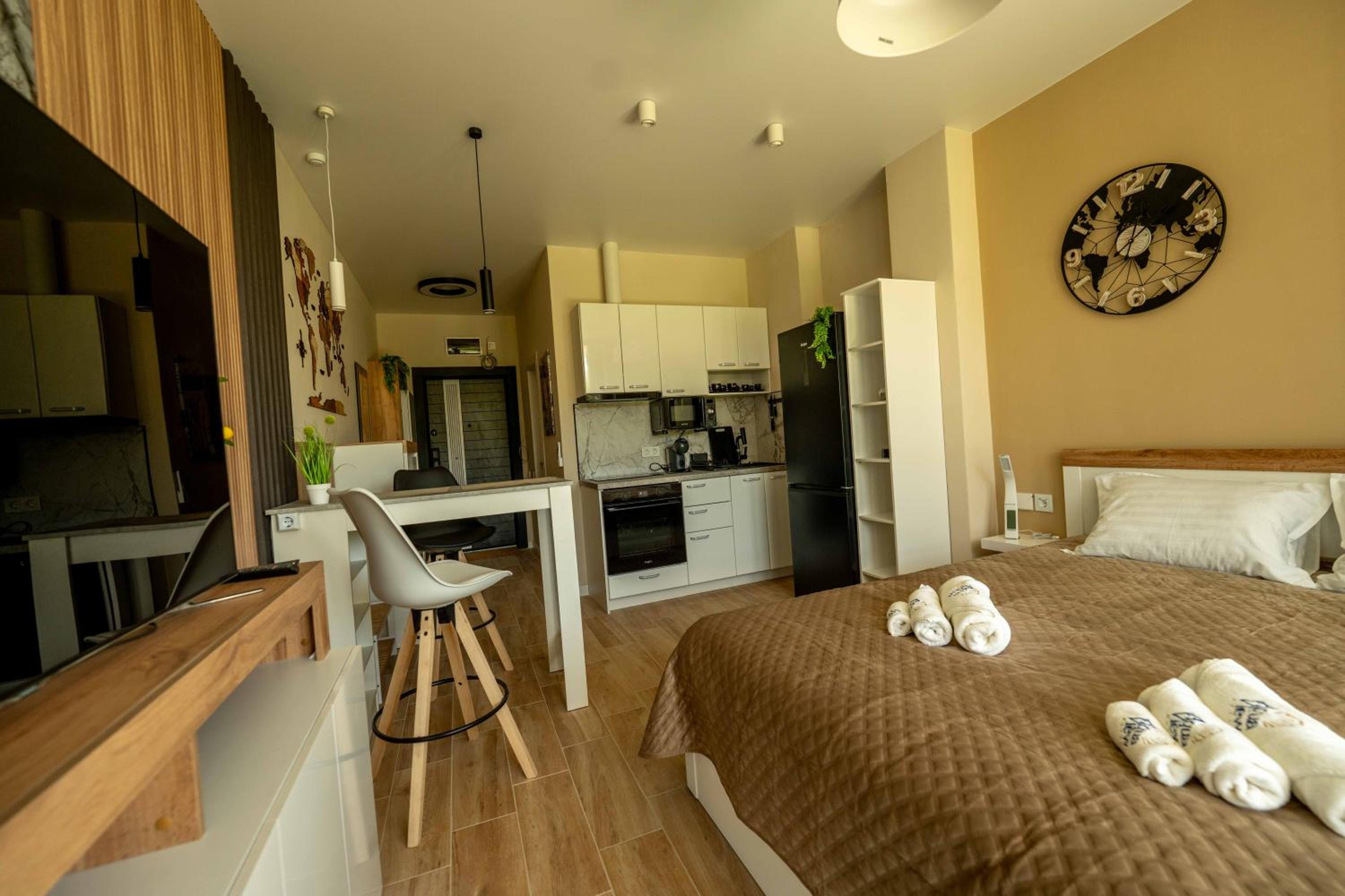 Studio Apartment with Balcony