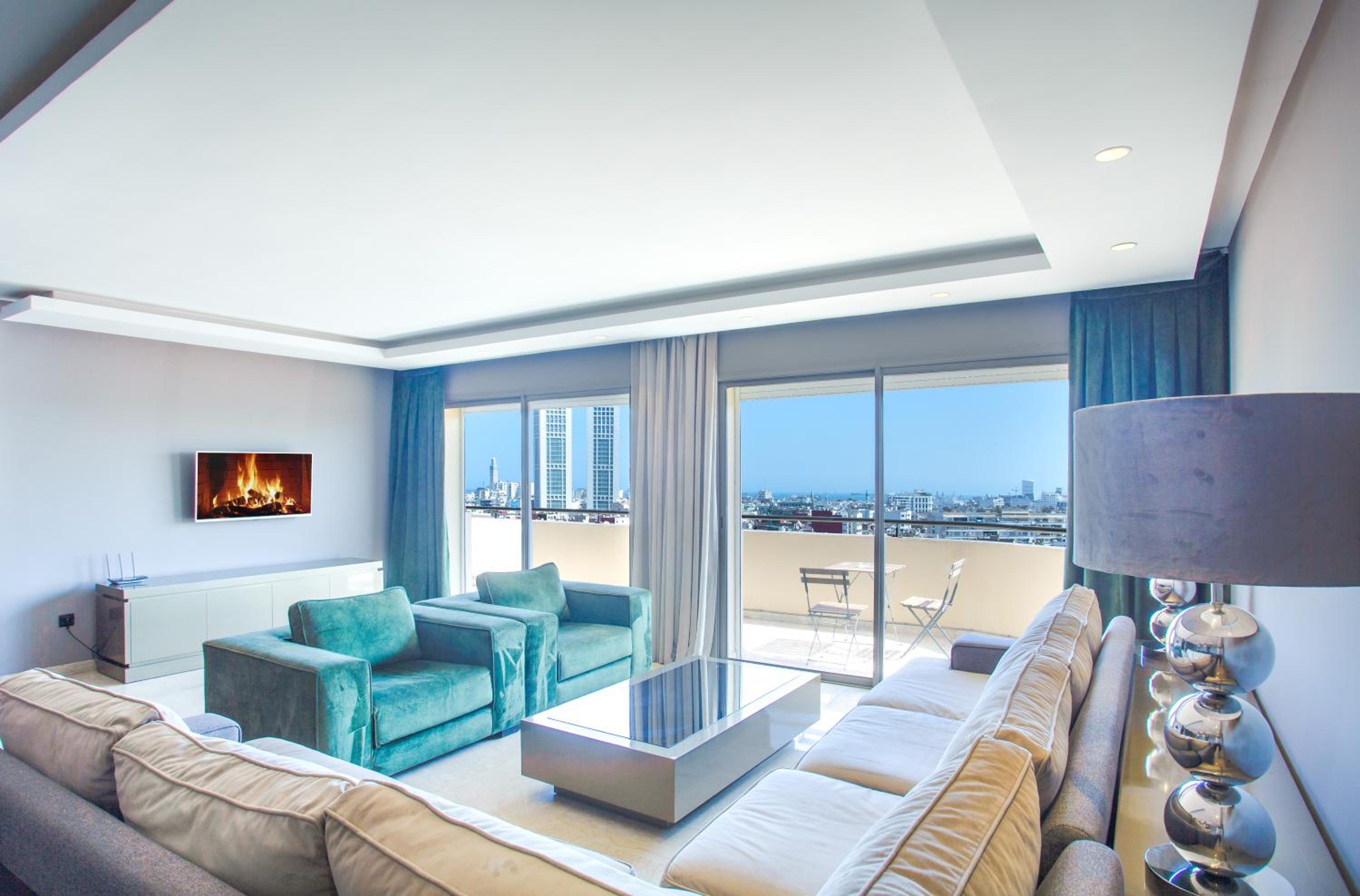 Panoramic 3 bedrooms apartment - Mosquée & Twin View photo 2