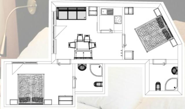 Two-Bedroom Apartment with Terrace photo 2