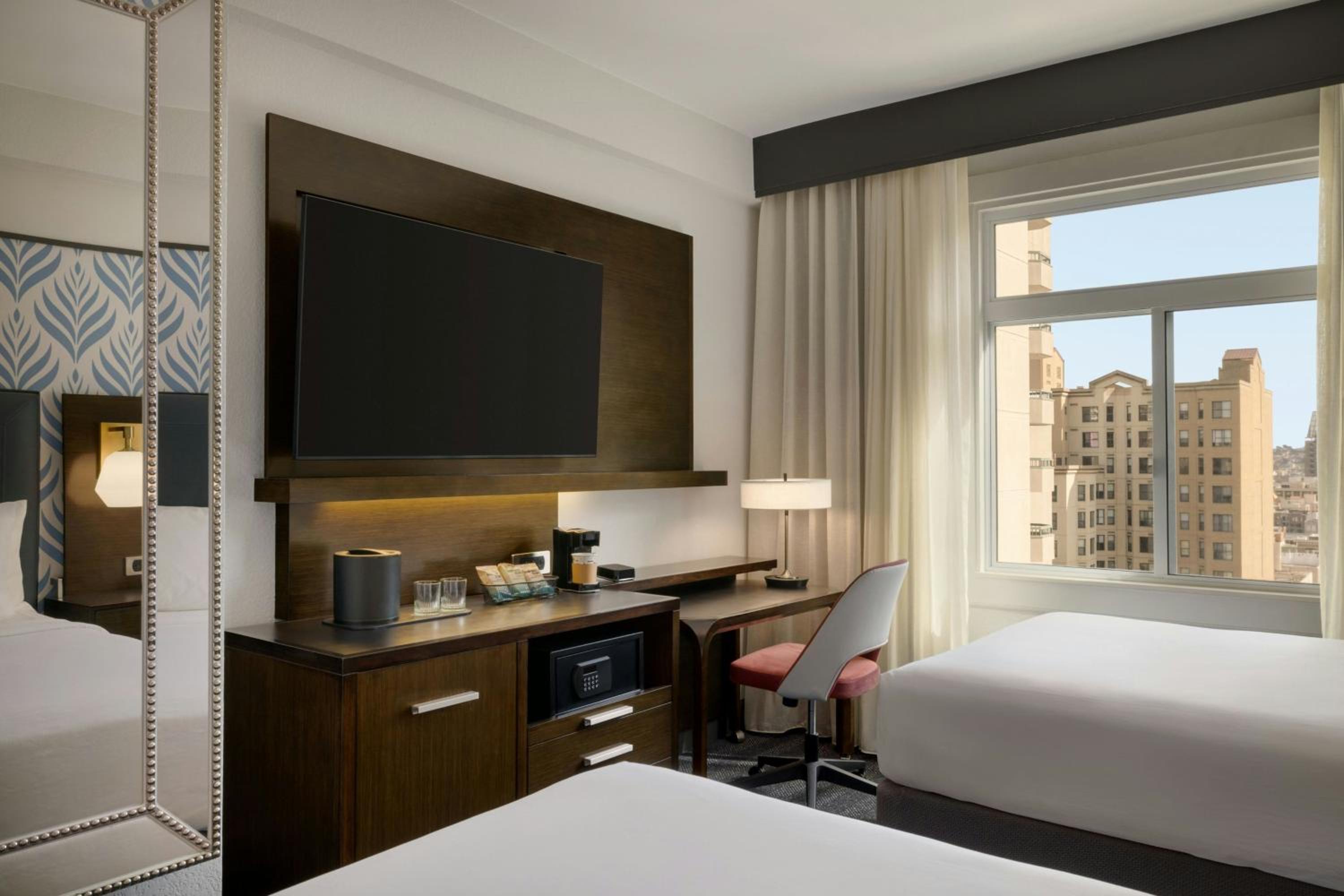 Double Room with Two Double Beds - Hearing Accessible