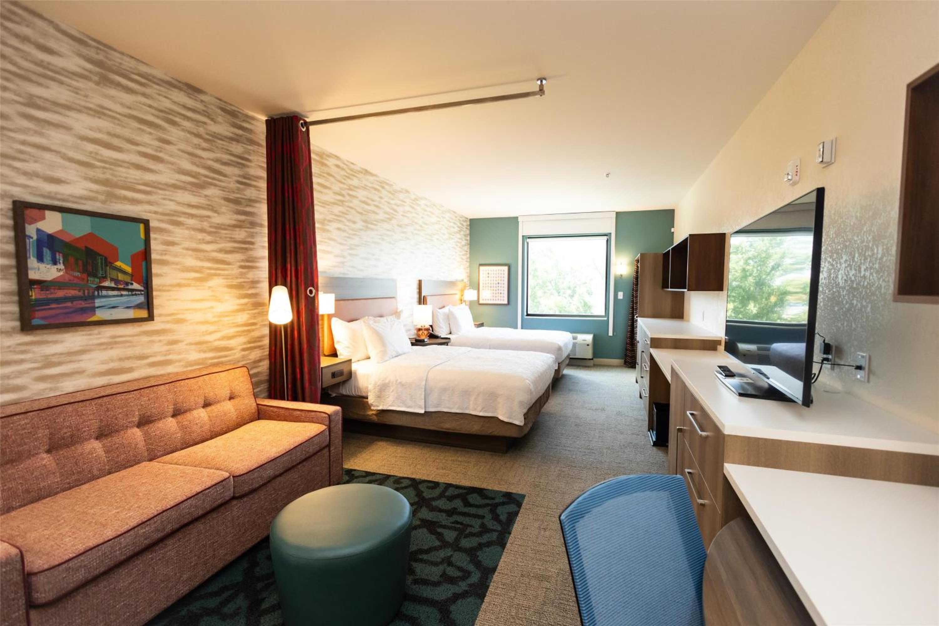 Studio Suite with Two Queen Beds - Hearing Access