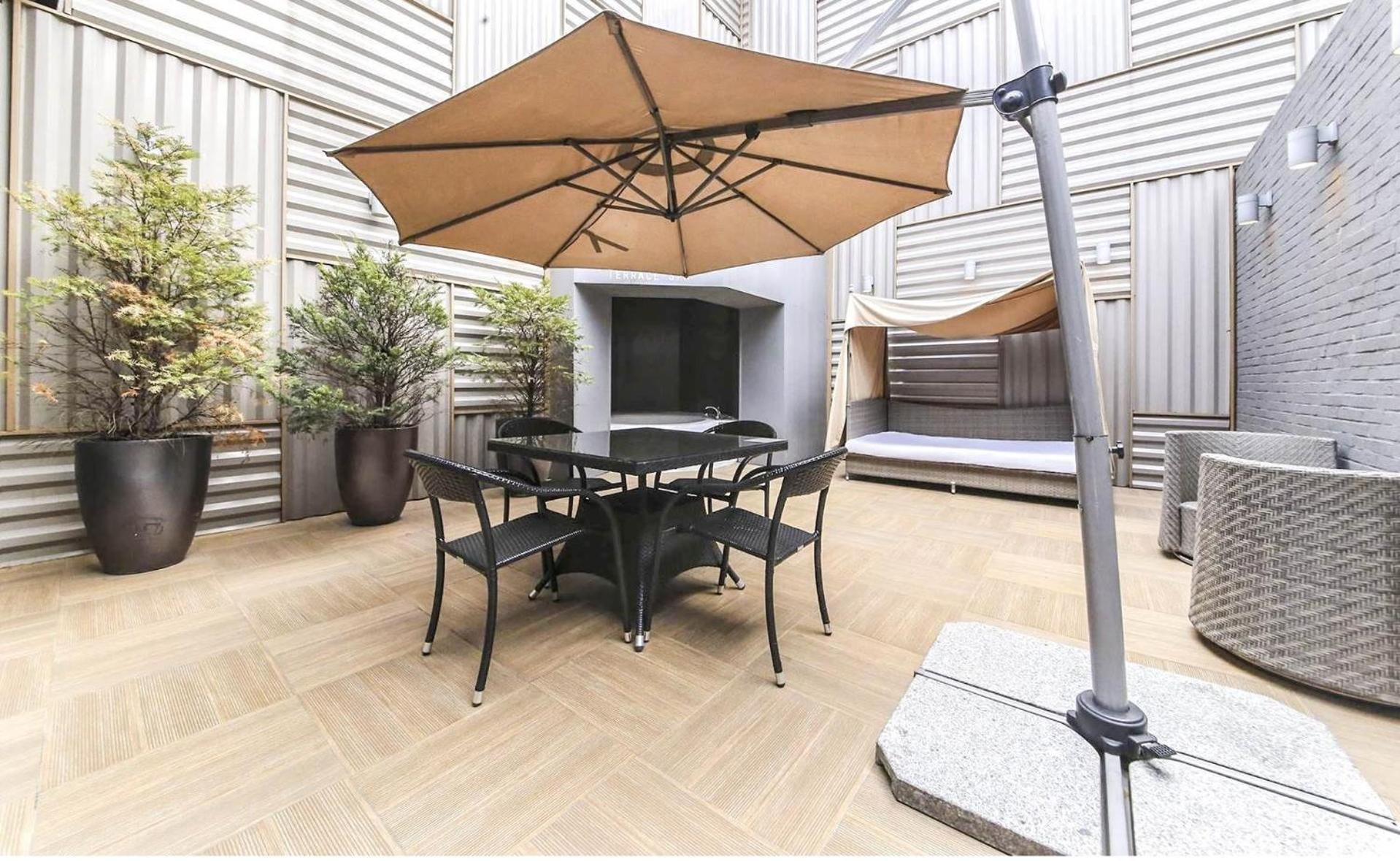Family Room with Terrace