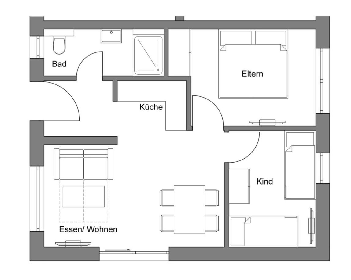 Two-Bedroom Apartment photo 1