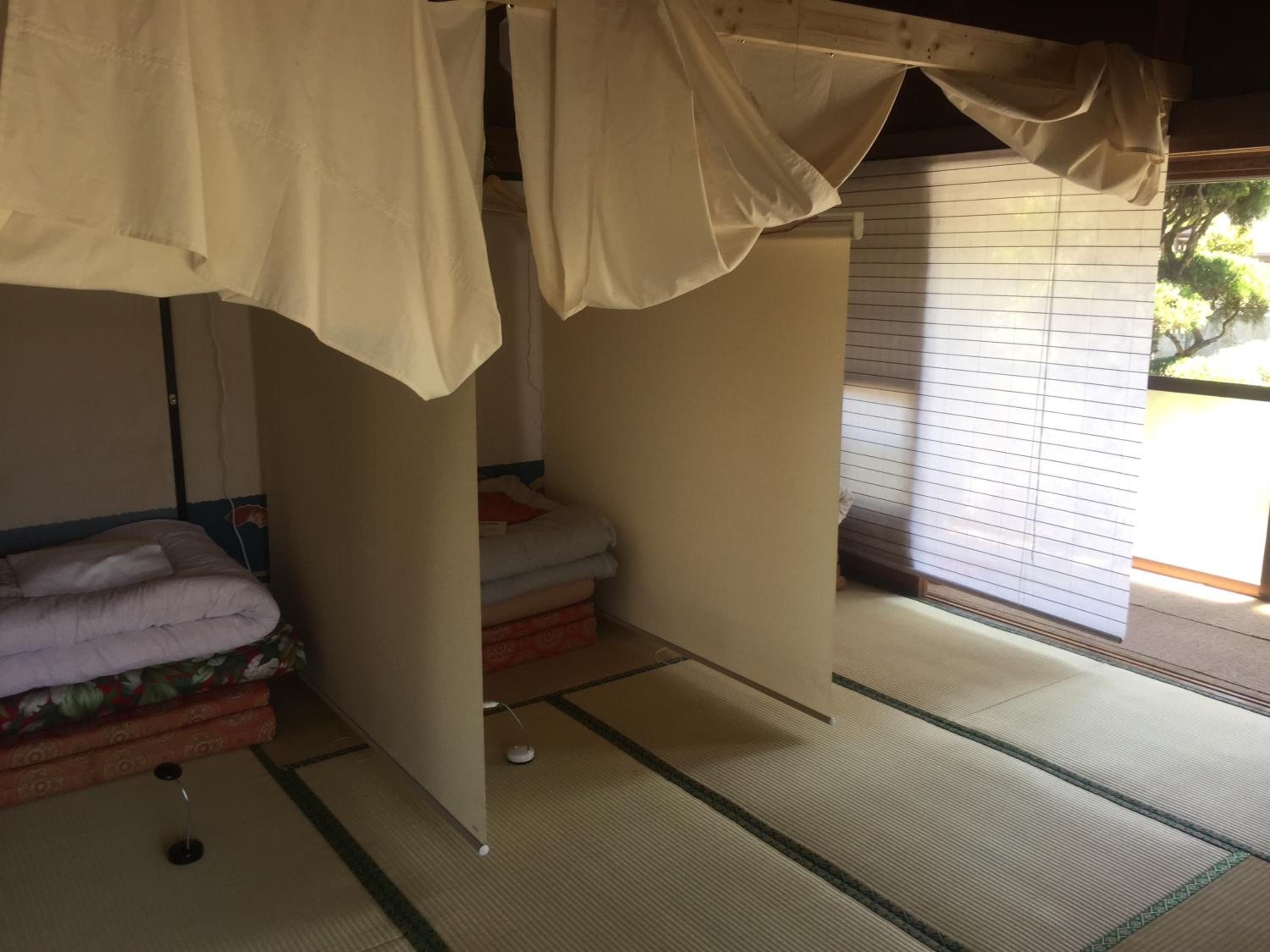Single Futon in Japanese-Style Female Dormitory Room